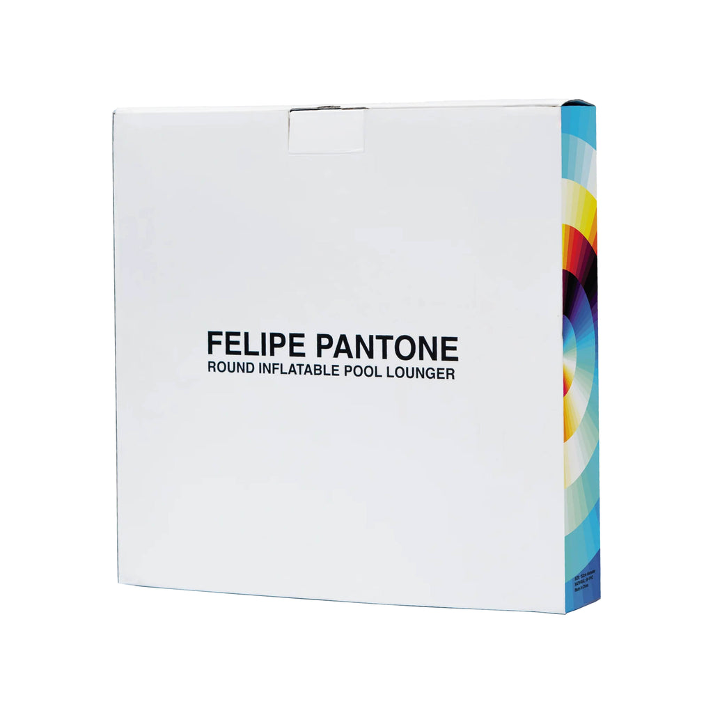 Felipe Pantone CDM30 Round Inflatable Pool Lounger