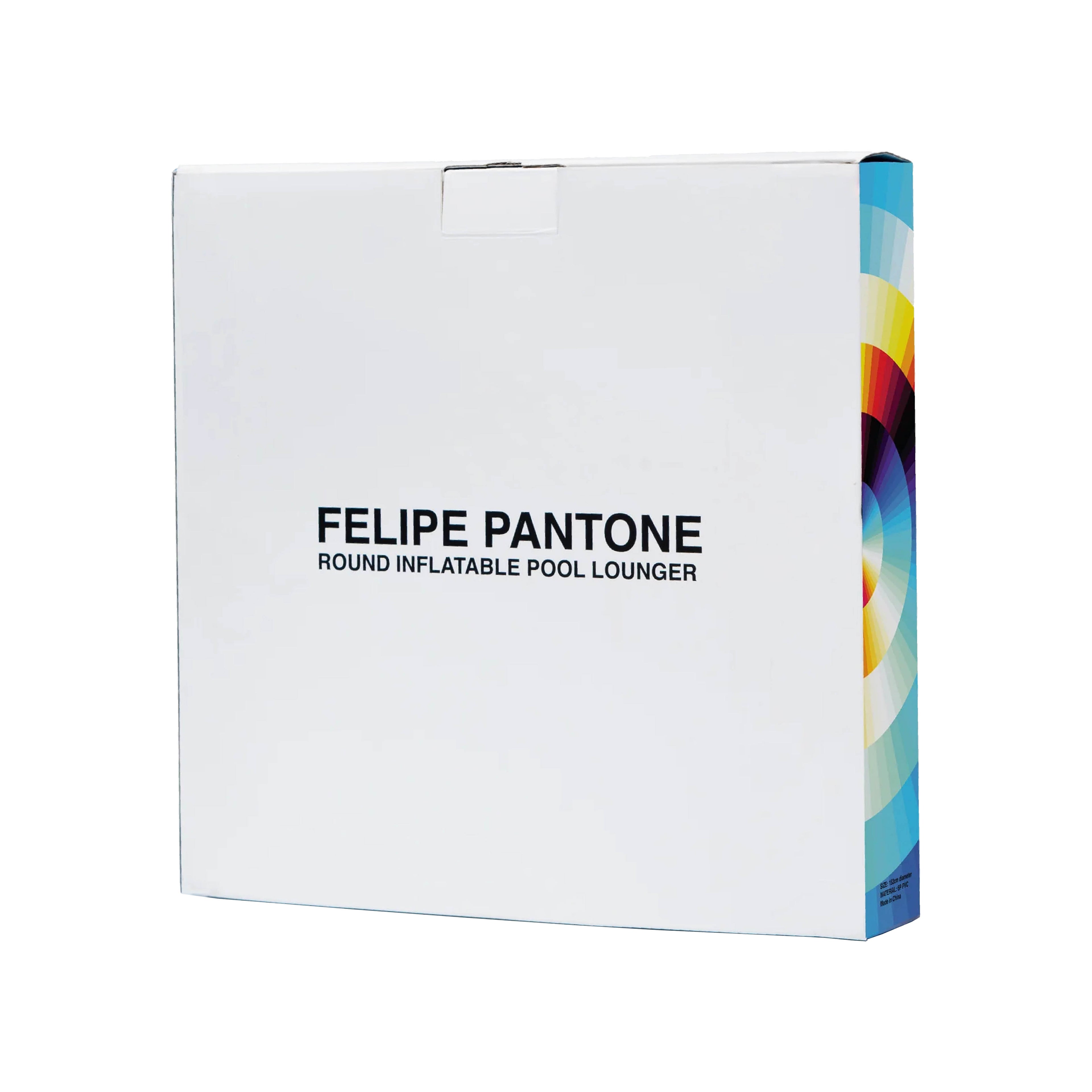 Felipe Pantone CDM30 Round Inflatable Pool Lounger