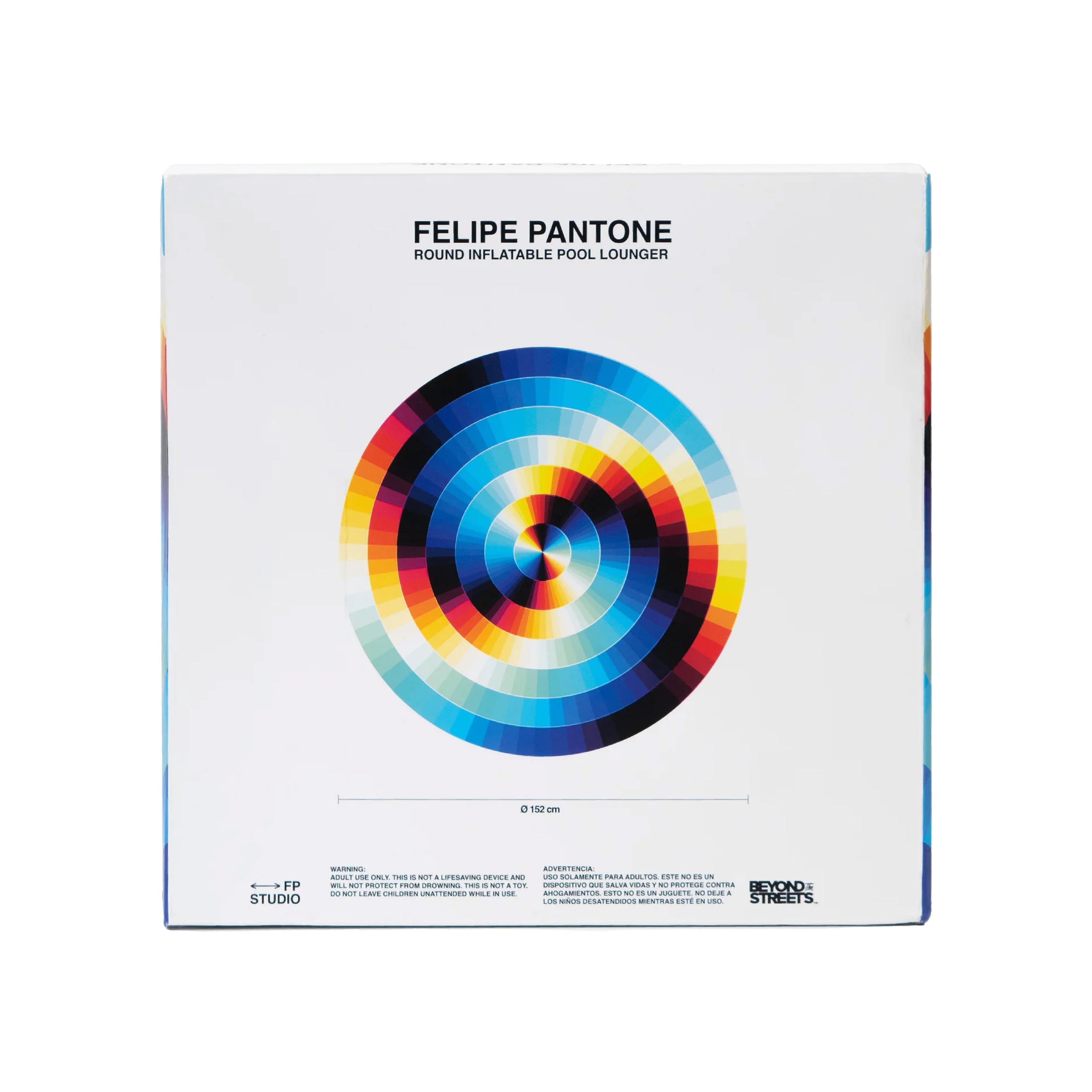 Felipe Pantone CDM30 Round Inflatable Pool Lounger