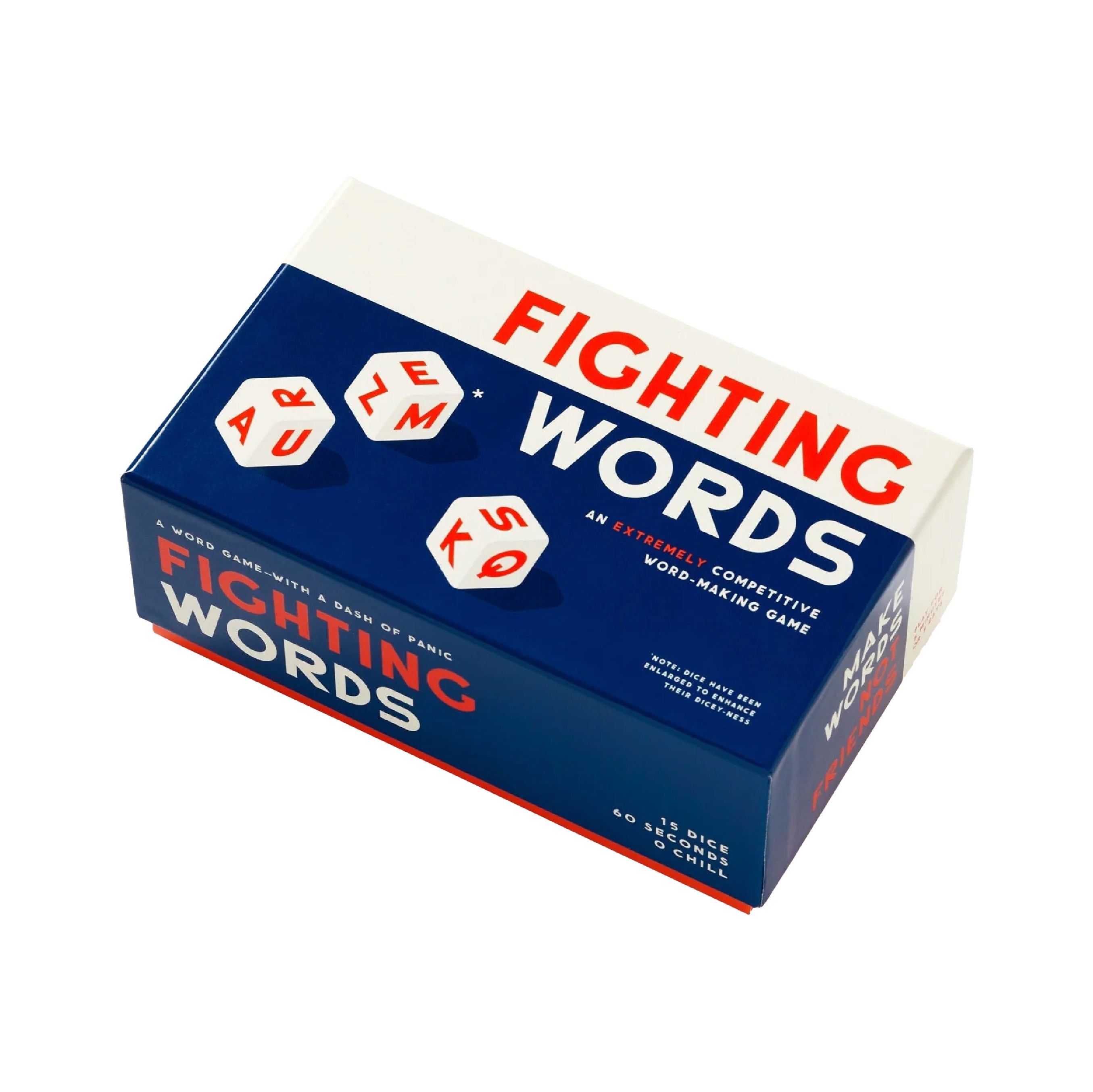 Fighting Words – Fast-Paced Dice Word Game for All Ages – The