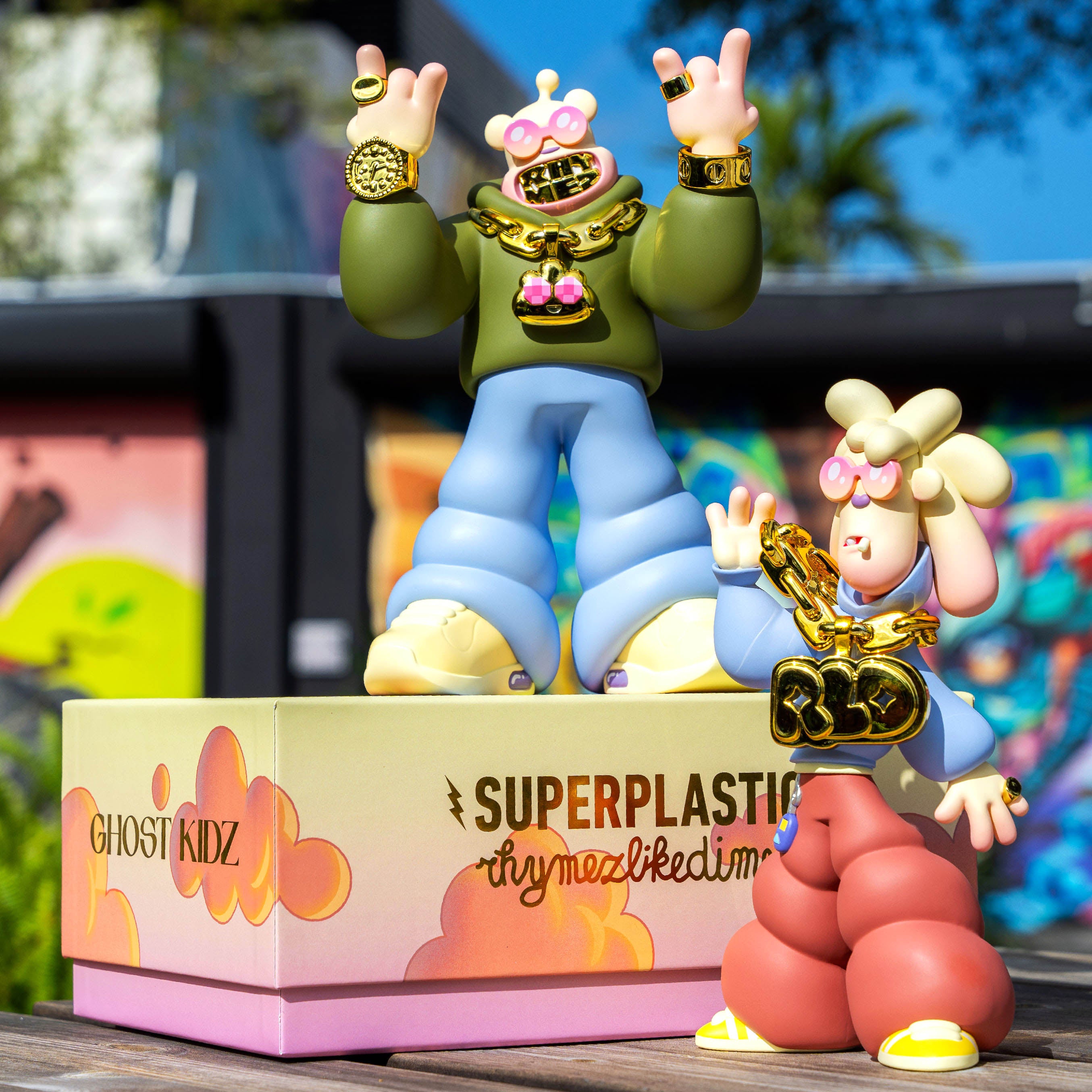 Superplastic x Rhymezlikedimez Lil' ILL 9-Inch Vinyl Figure – The