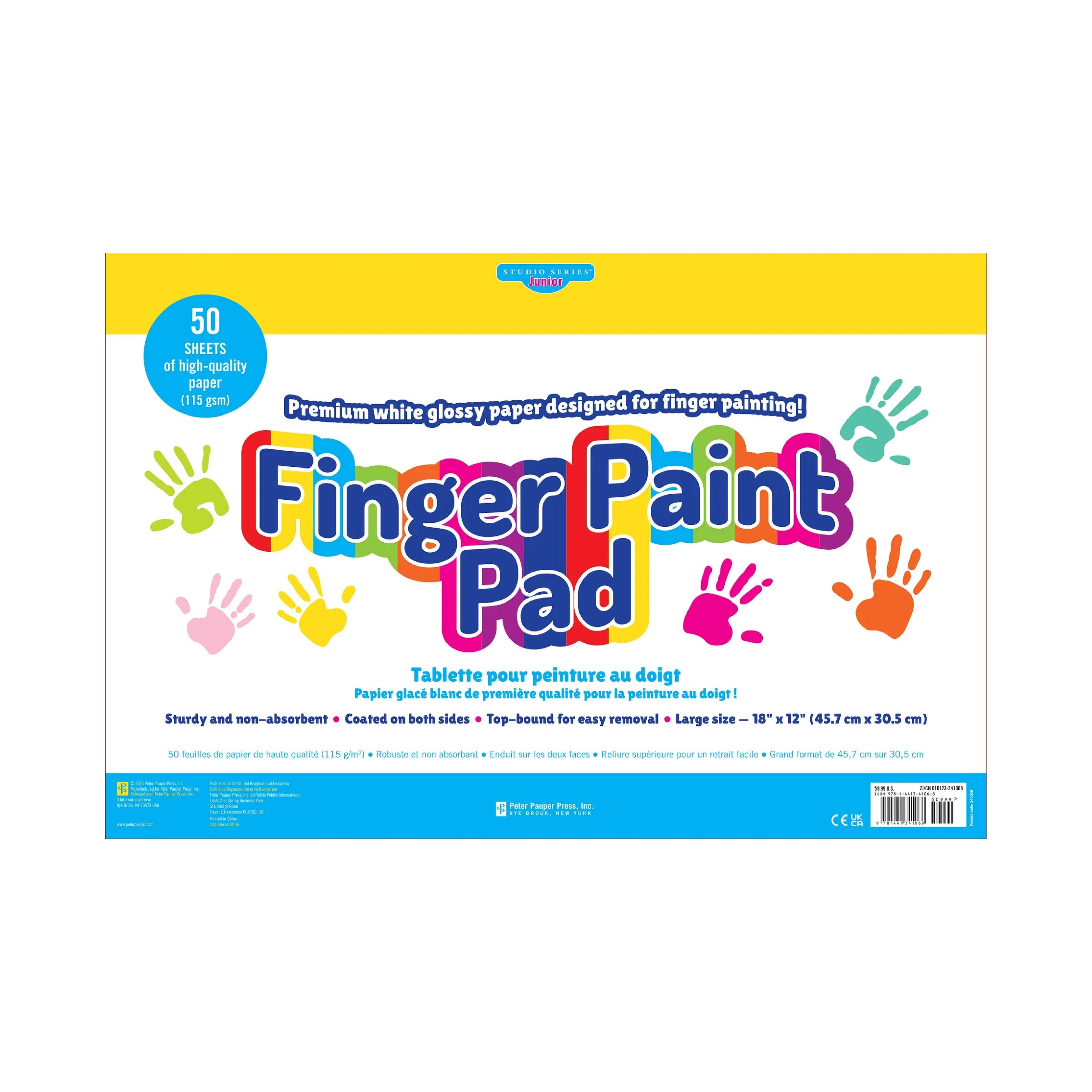 Studio Series Junior Finger Paint Pad
