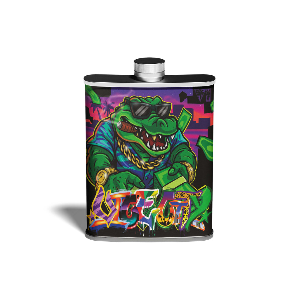 Gons x Audet VICE CITY Flask 8oz