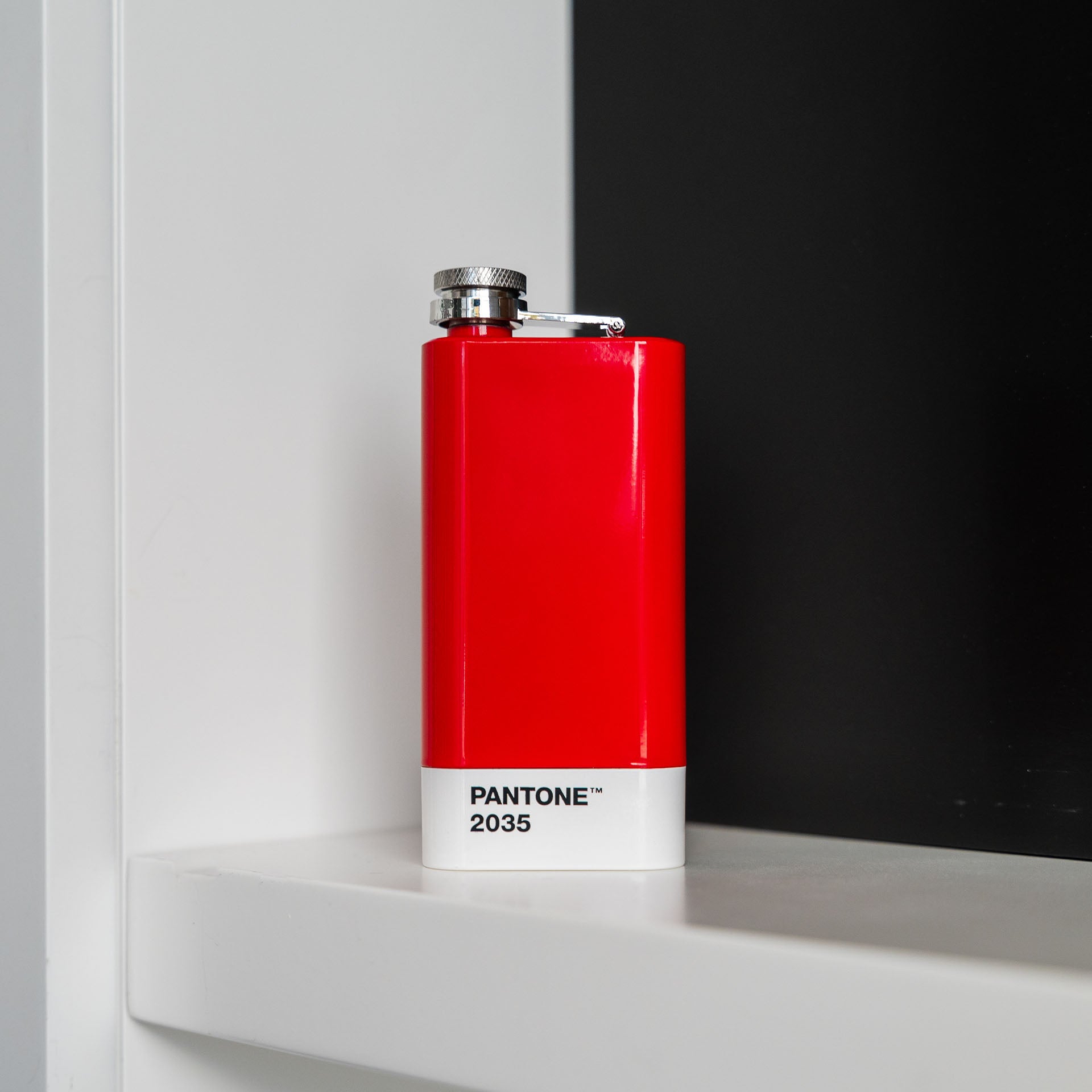 PANTONE Hip Flask Red 2035 C