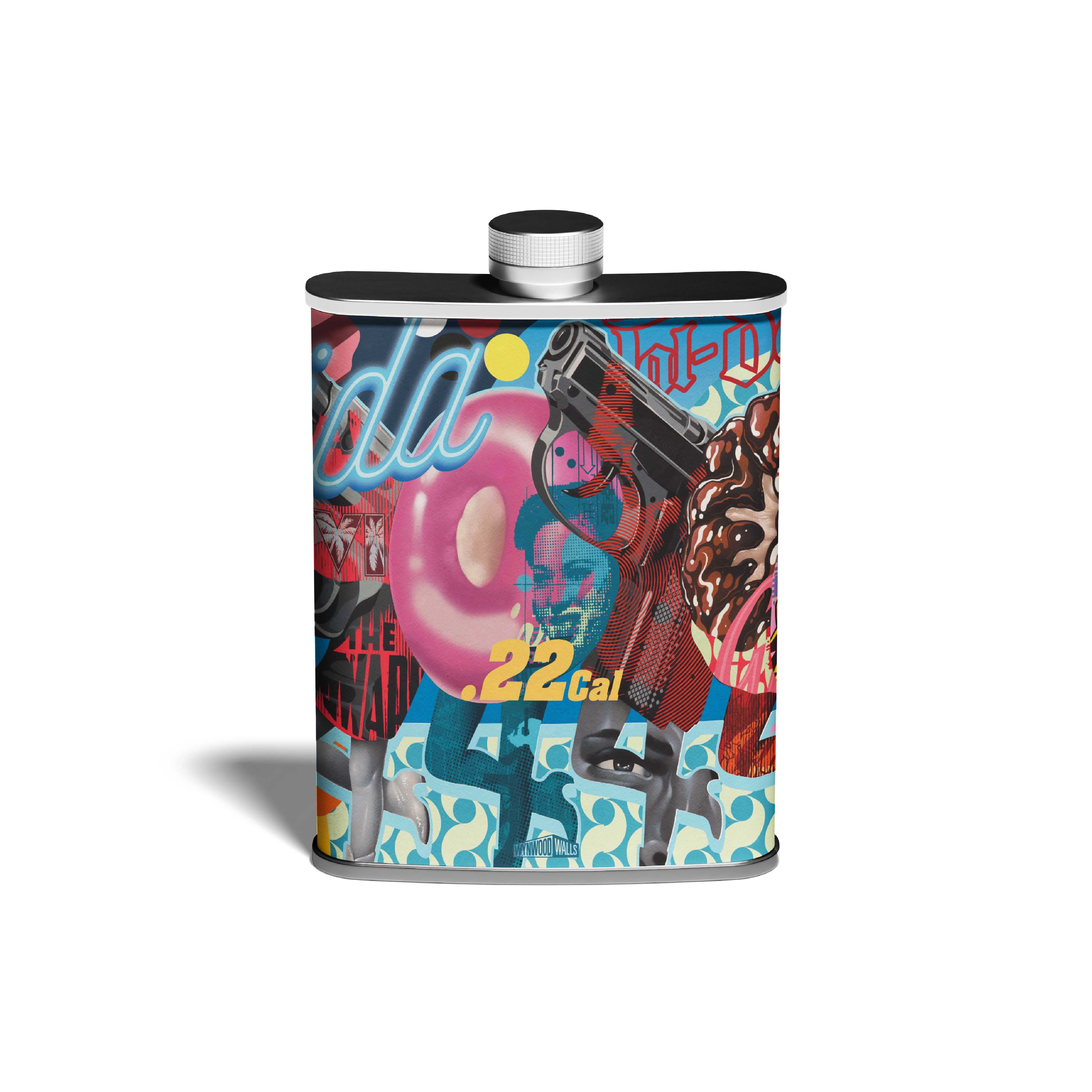 Tristan Eaton VICE CITY Flask 8oz Secondary image