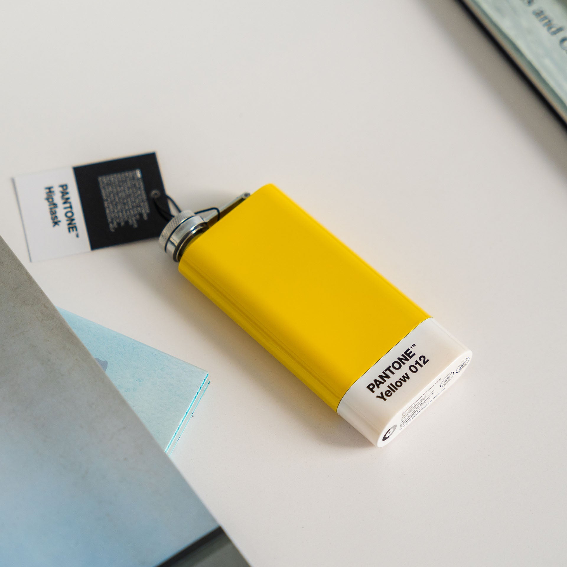 PANTONE Hip Flask Yellow 012 C