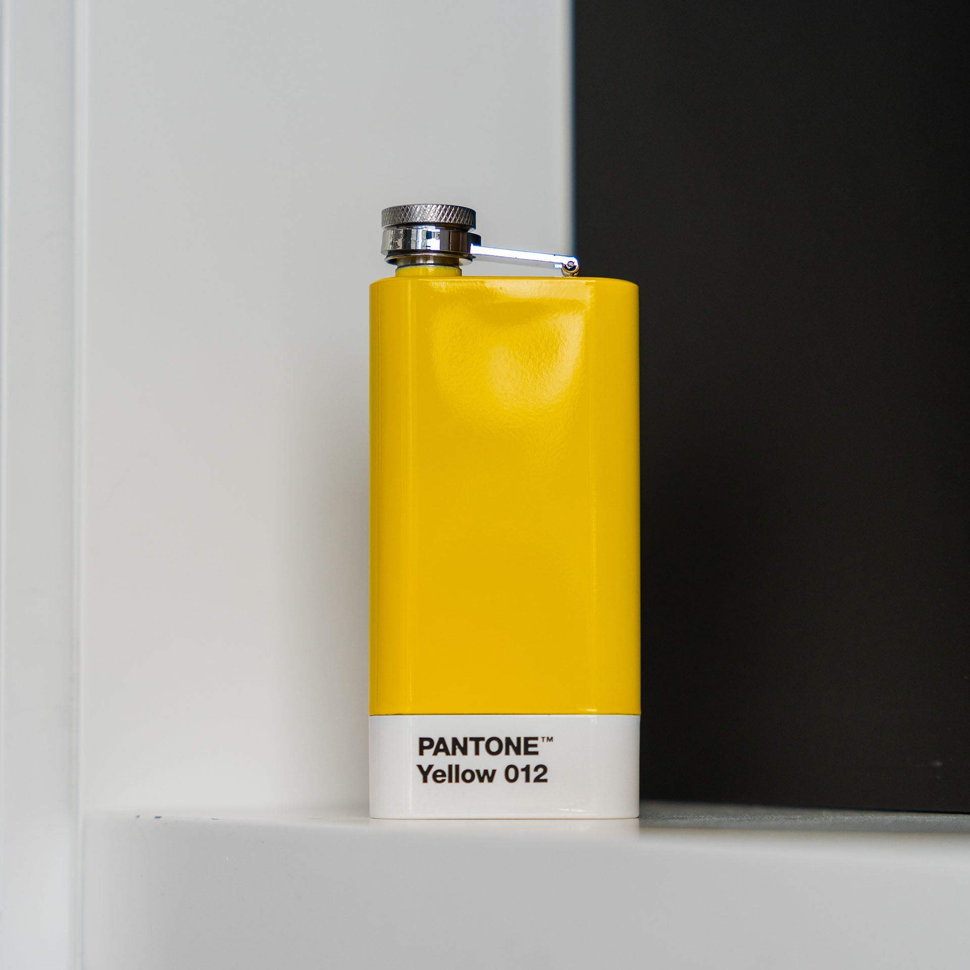 PANTONE Hip Flask Yellow 012 C