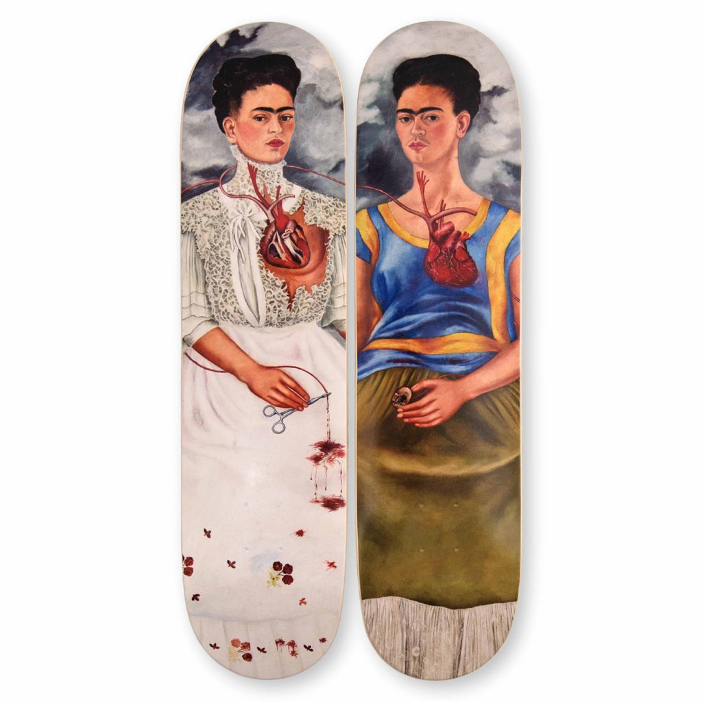 Frida Kahlo The Two Fridas Skate Deck