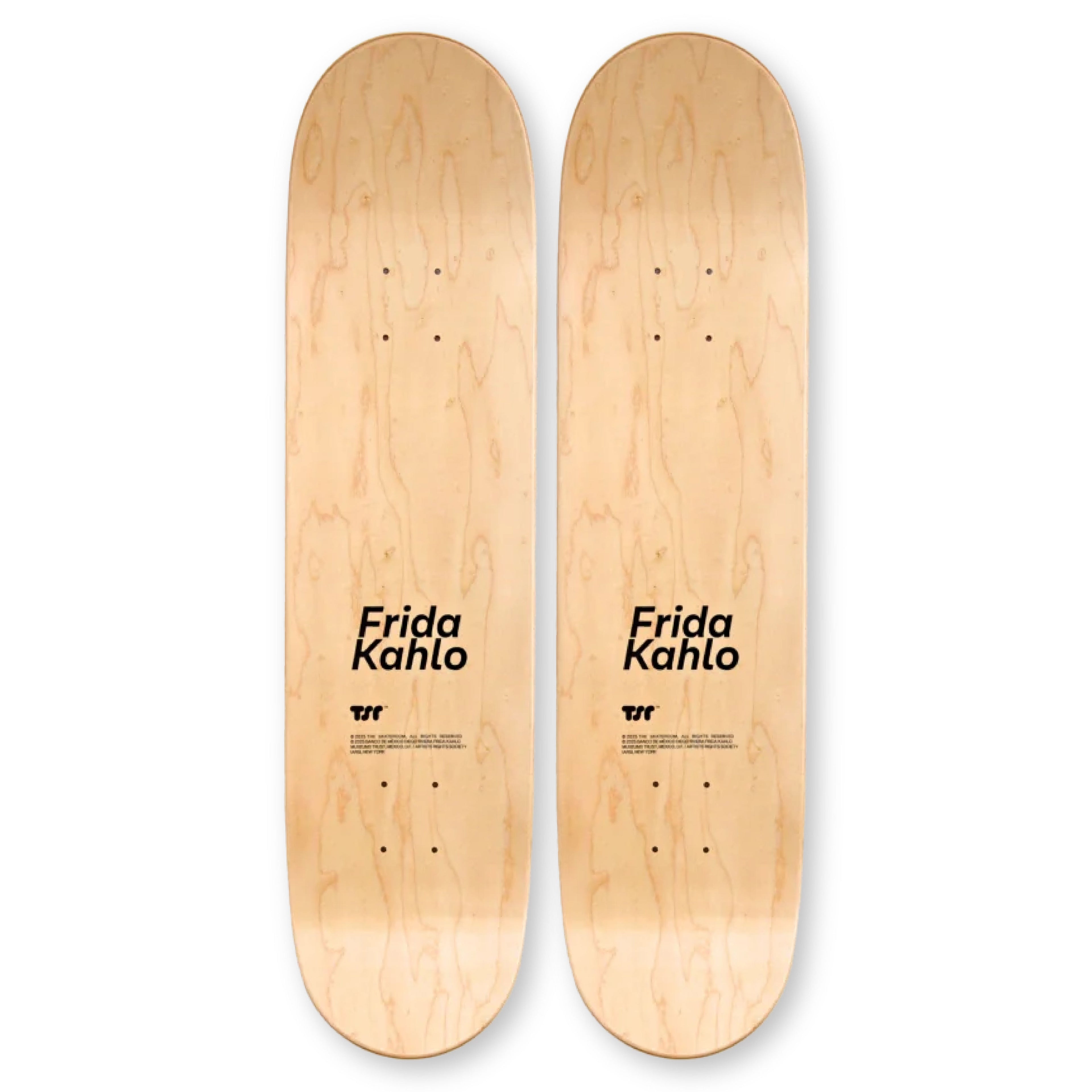Frida Kahlo The Two Fridas Skate Deck