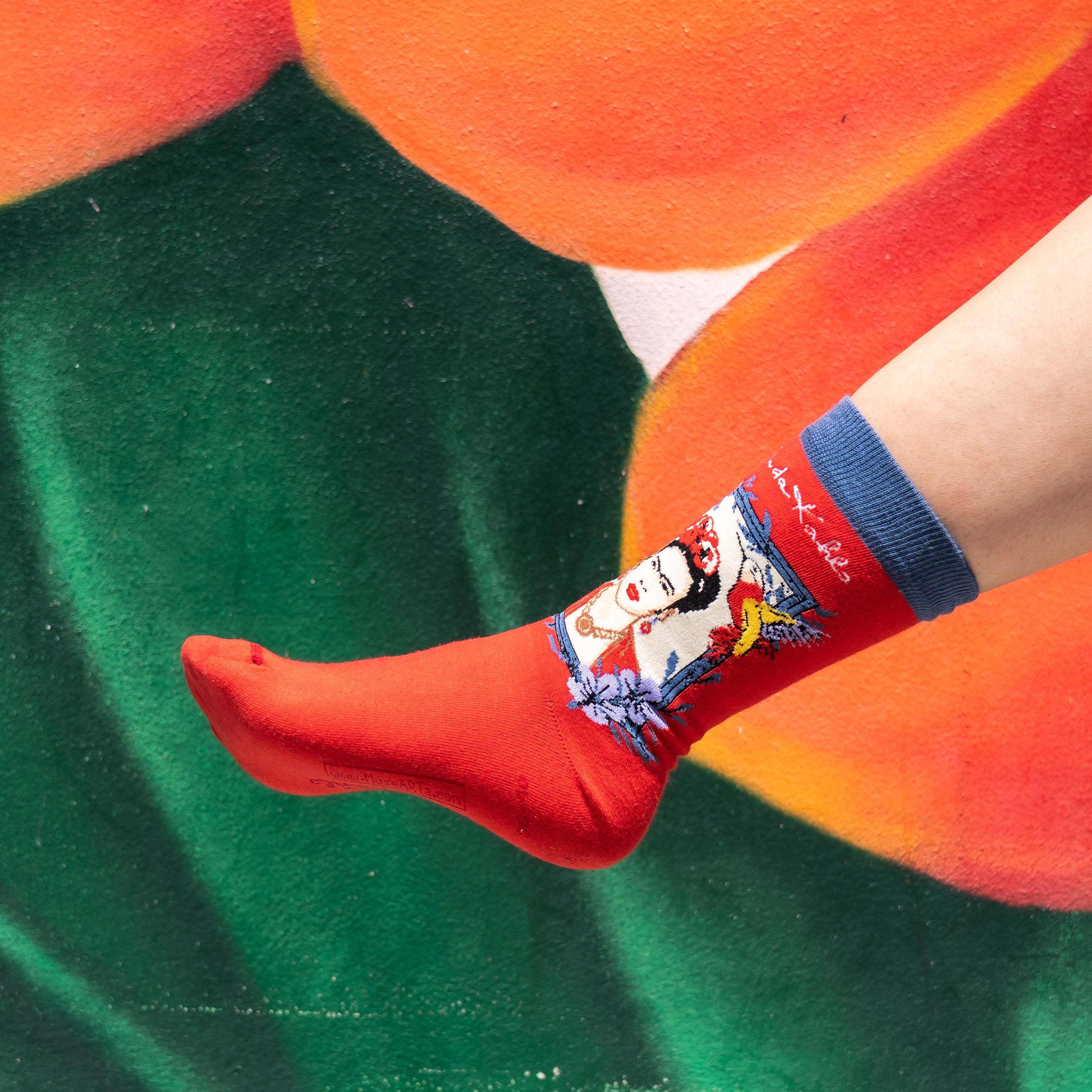 Frida Kahlo Portrait Socks