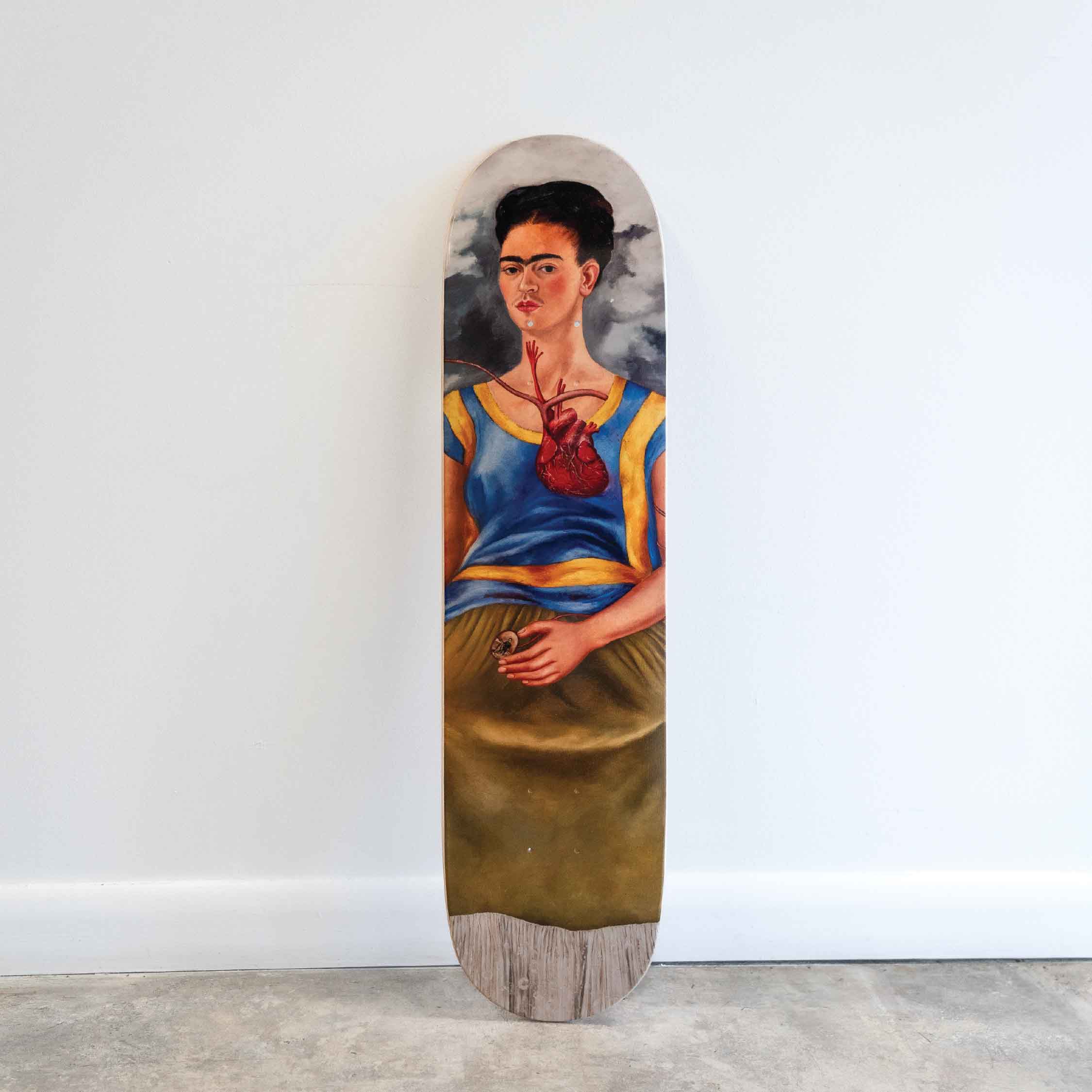 Frida Kahlo The Two Fridas Skate Deck