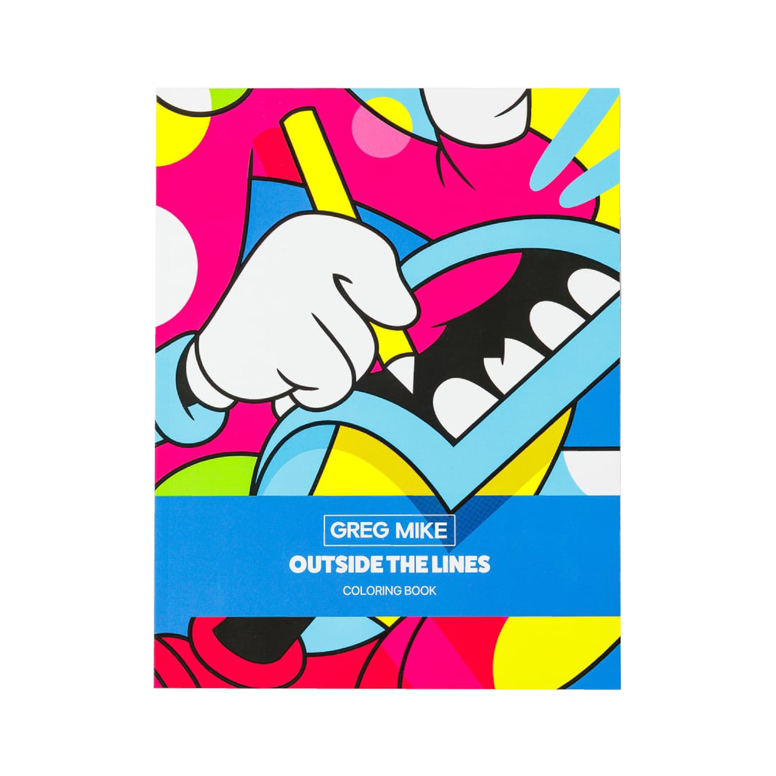 Greg Mike OUTSIDE THE  LINES Coloring Book Main image