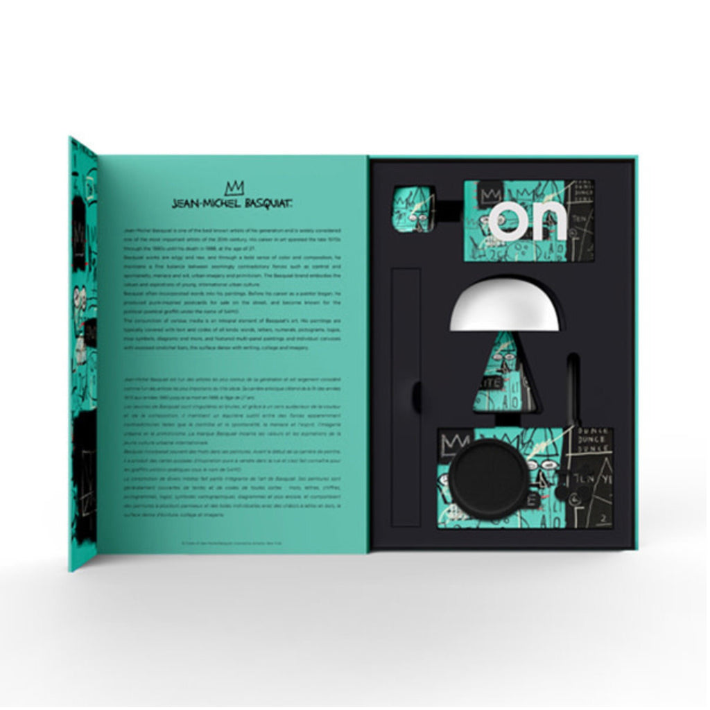 Gift set - Lexon x Jean-Michel Basquiat - Equals Pi