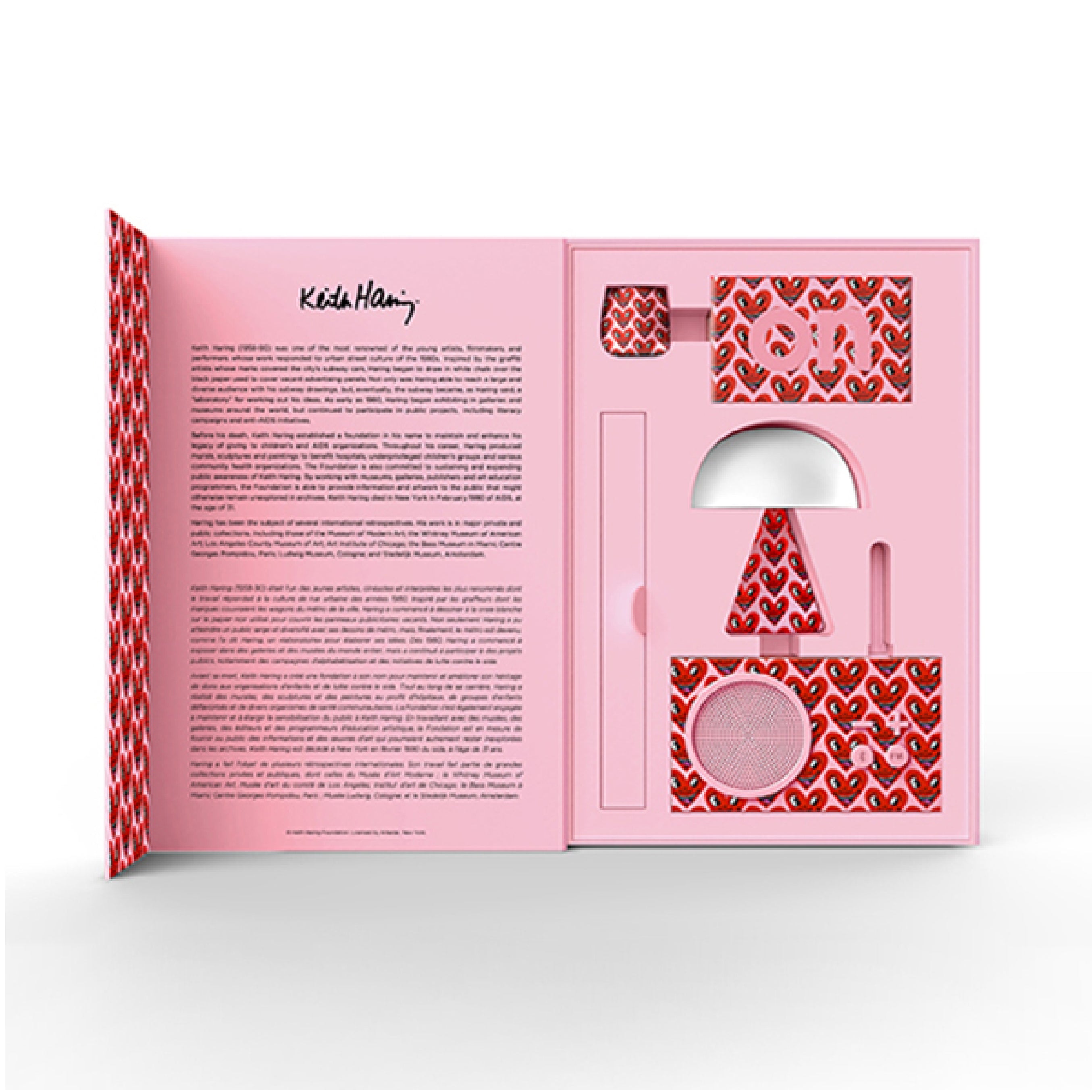 Gift set - Lexon x Keith Haring - Heart