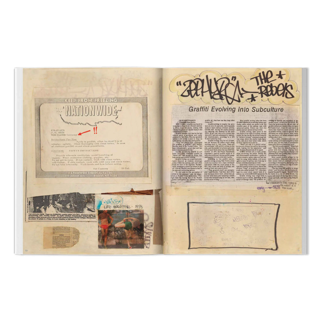 ZEPHYR Graffiti Black Book/Scrapbook: 1978 & Beyond