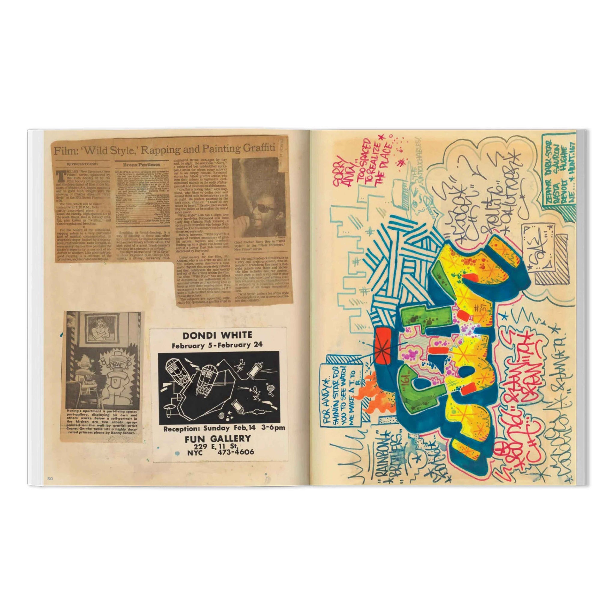 ZEPHYR Graffiti Black Book/Scrapbook: 1978 & Beyond