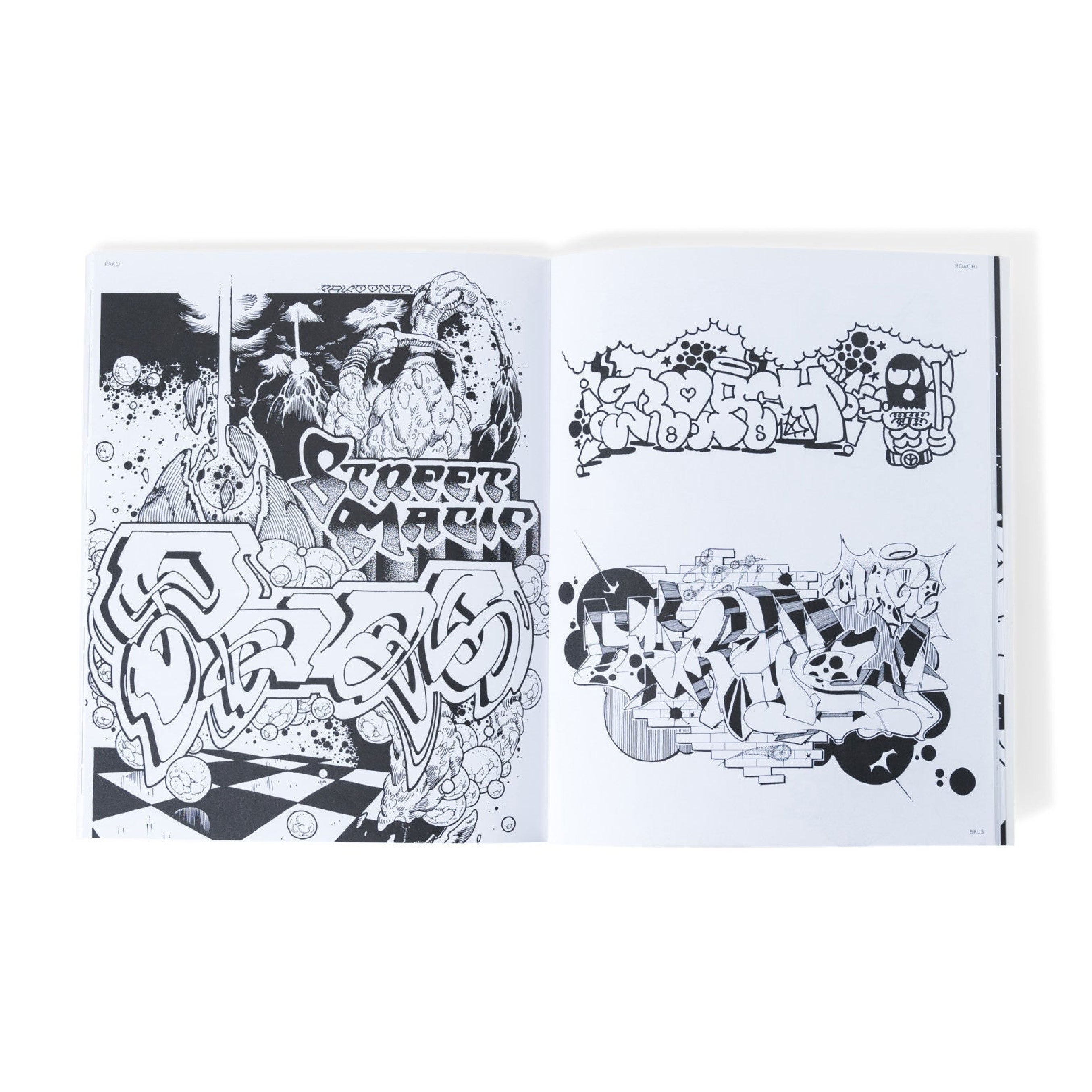 Graffiti Style Coloring Book