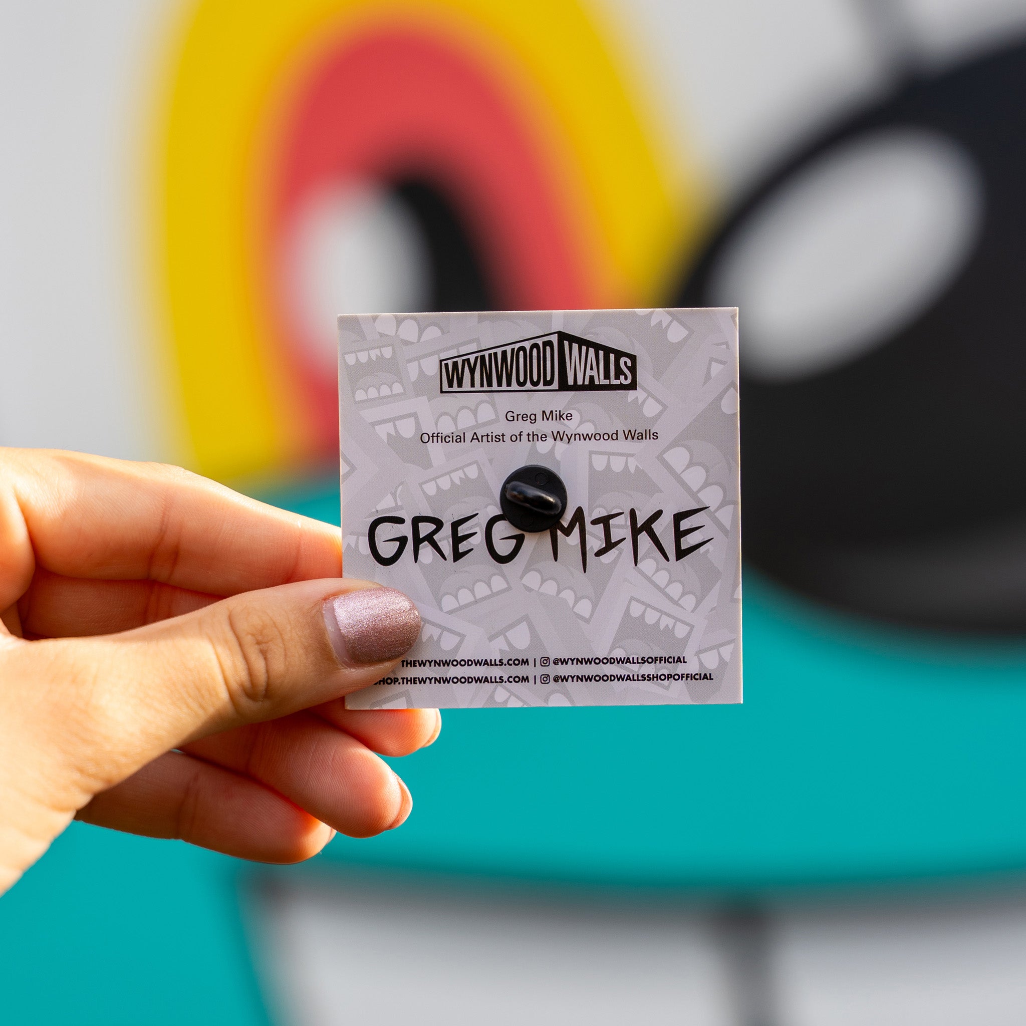 Greg Mike LOUDMOUF Pin Exclusive Art Collectible The Wynwood Walls Shop Greg Mike LOUDMOUF Pin Exclusive Art Collectible The Wynwood Walls Shop