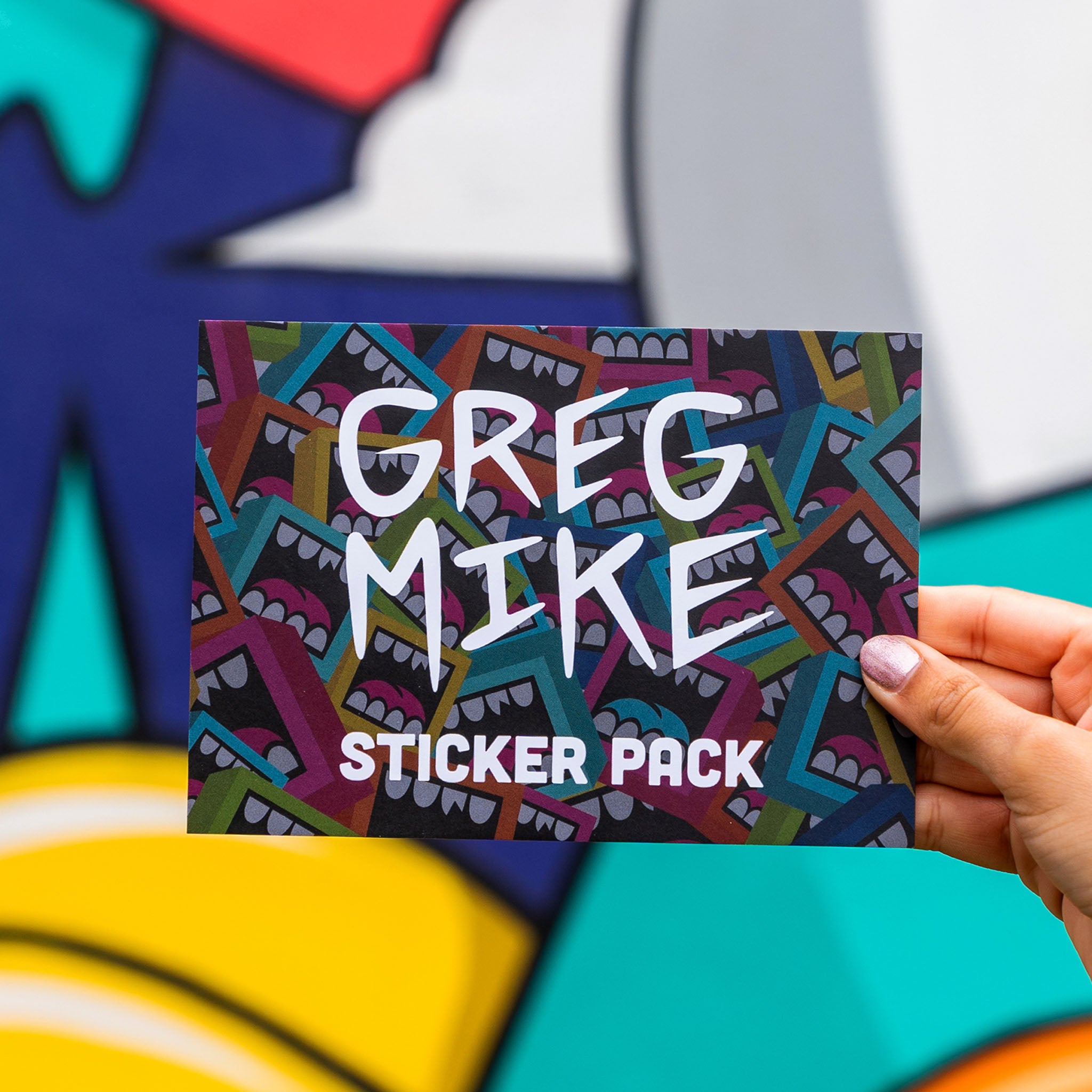 Greg Mike  MIXED EMOTIONS  Sticker Pack