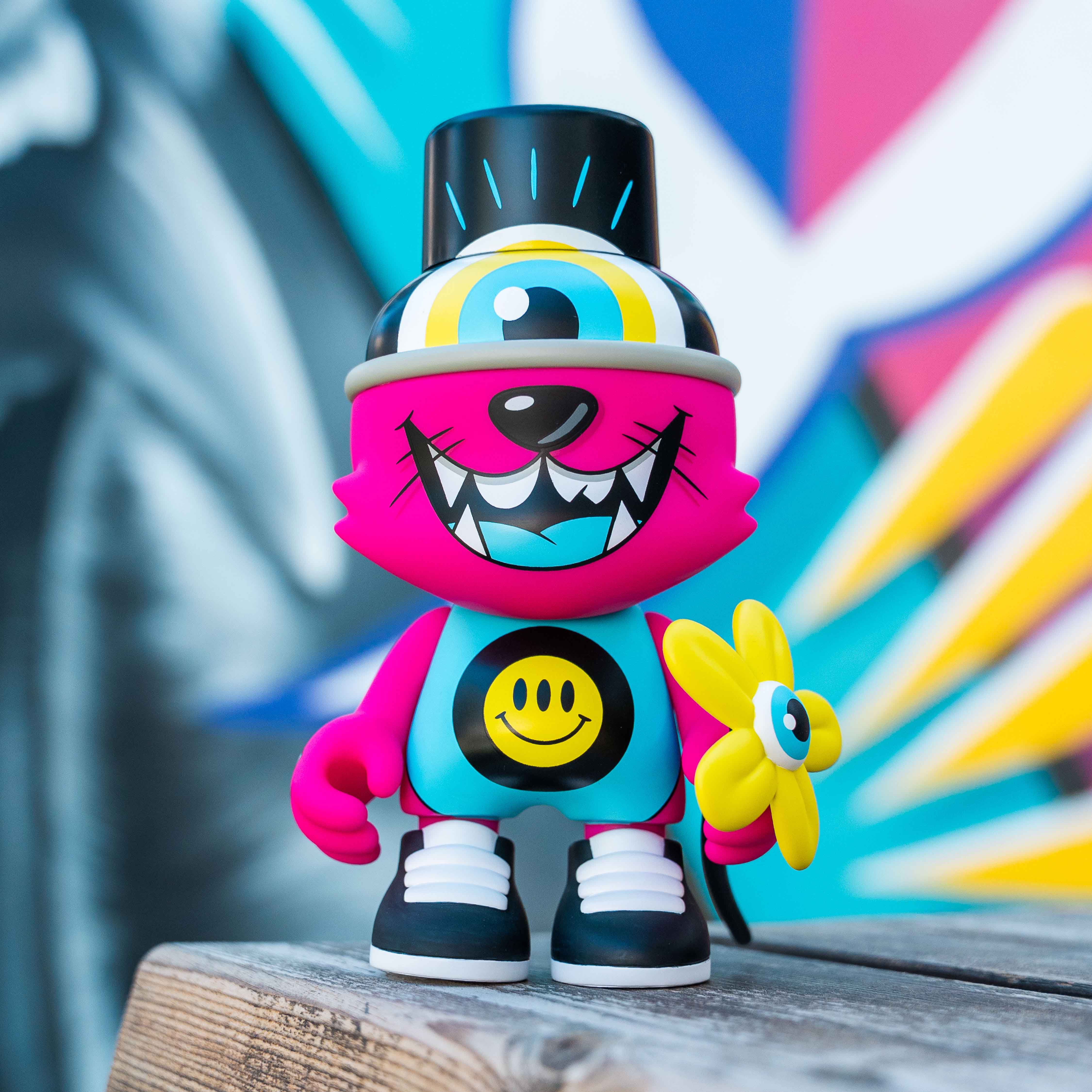 Superplastic x Greg Mike Pink SuperKranky 8-Inch Vinyl Figure