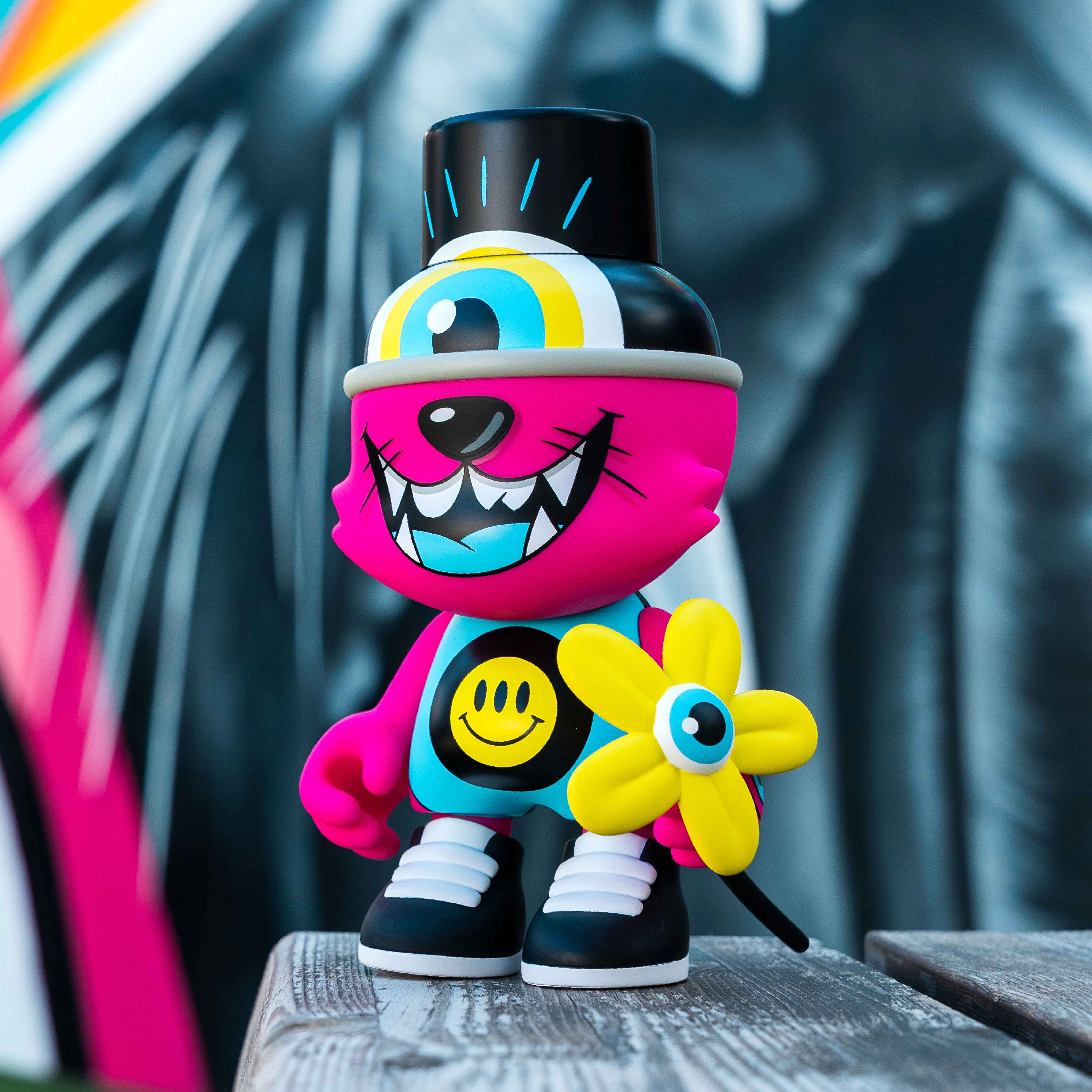 Superplastic x Greg Mike Pink SuperKranky 8-Inch Vinyl Figure