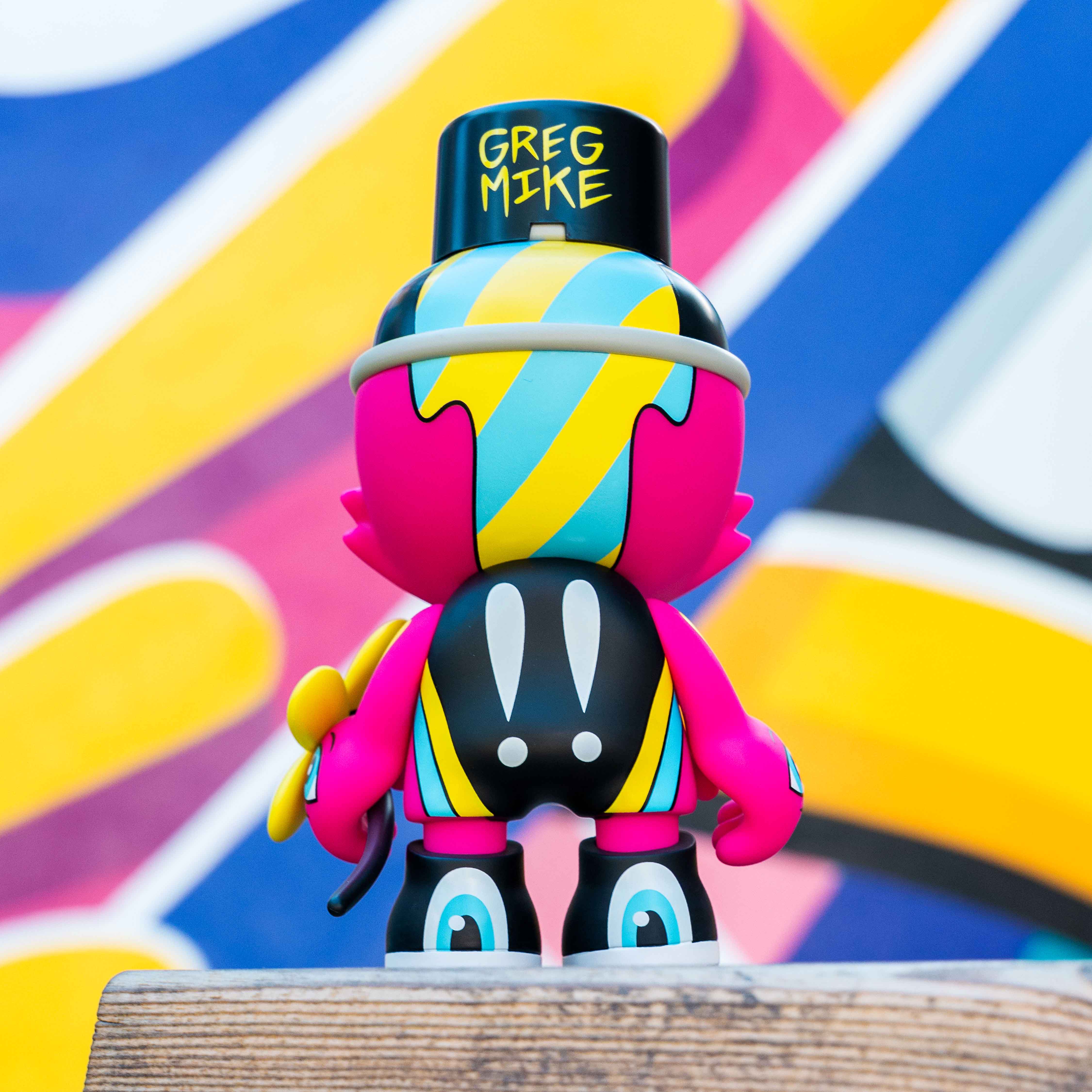 Superplastic x Greg Mike Pink SuperKranky 8-Inch Vinyl Figure