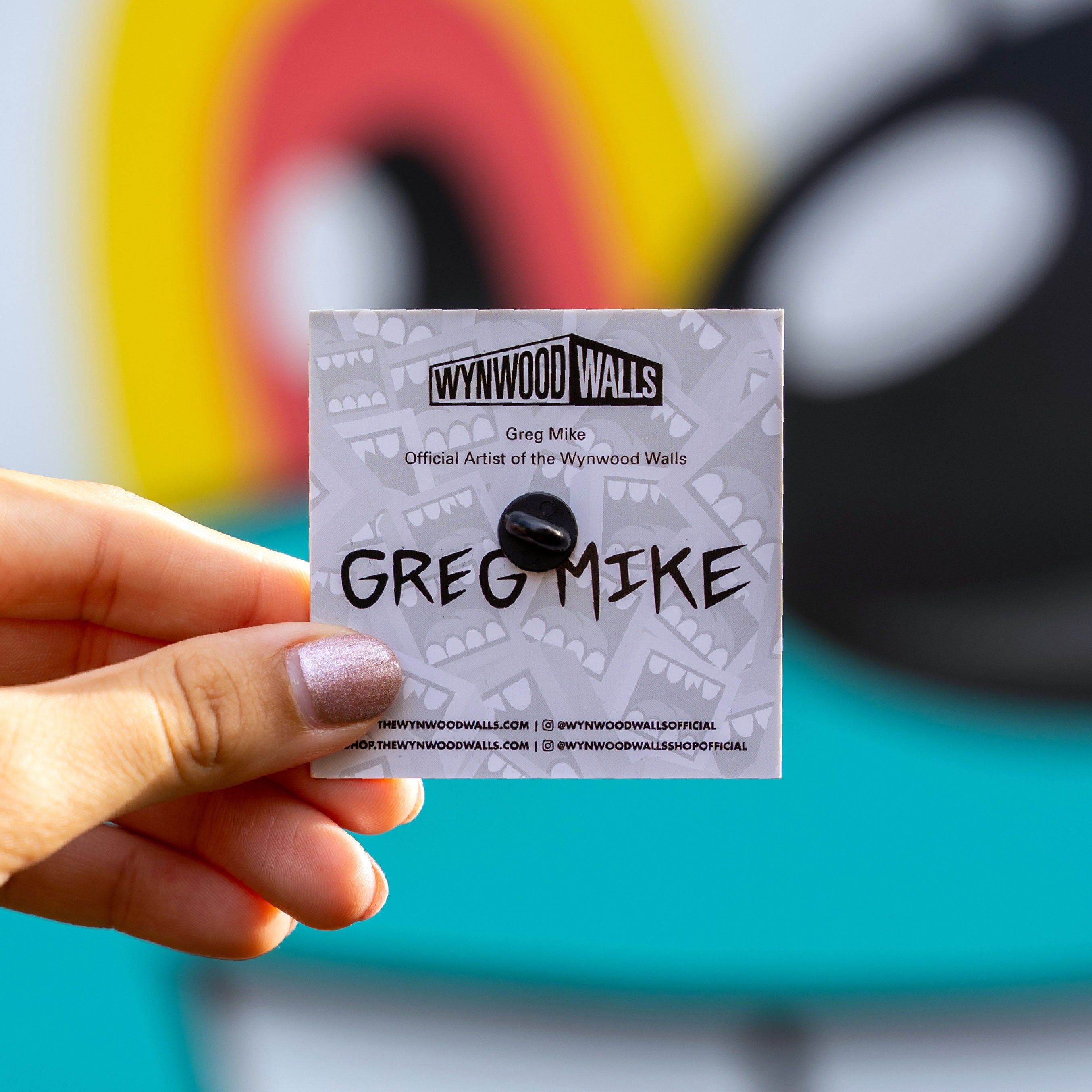 Greg Mike LOUDMOUF Pin