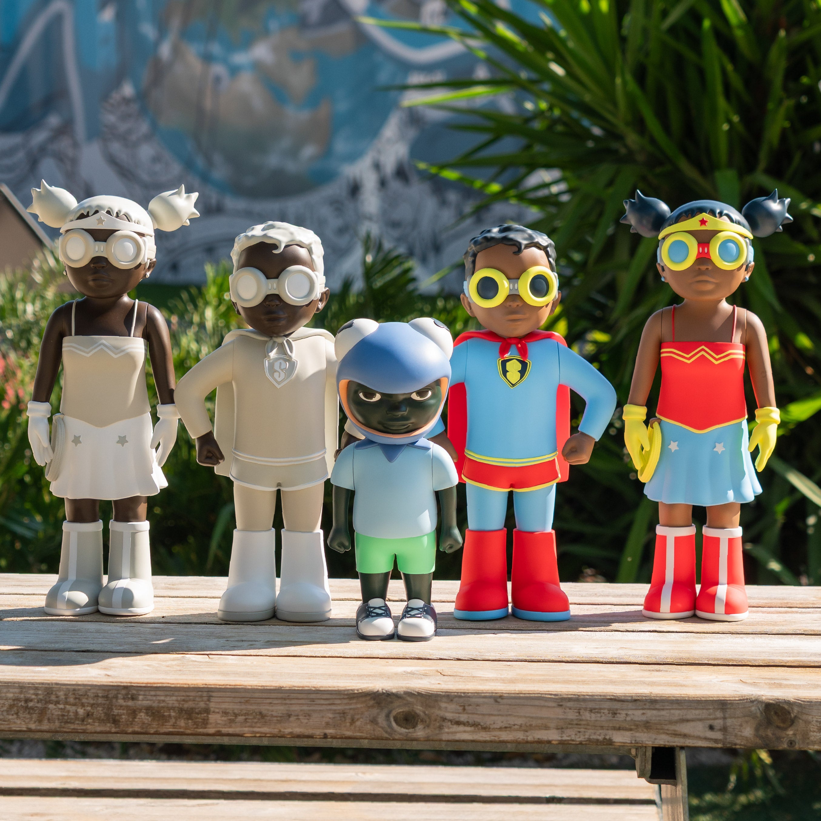 Hebru Brantley Power Duo '98 – Limited Edition Vinyl Art Set – The