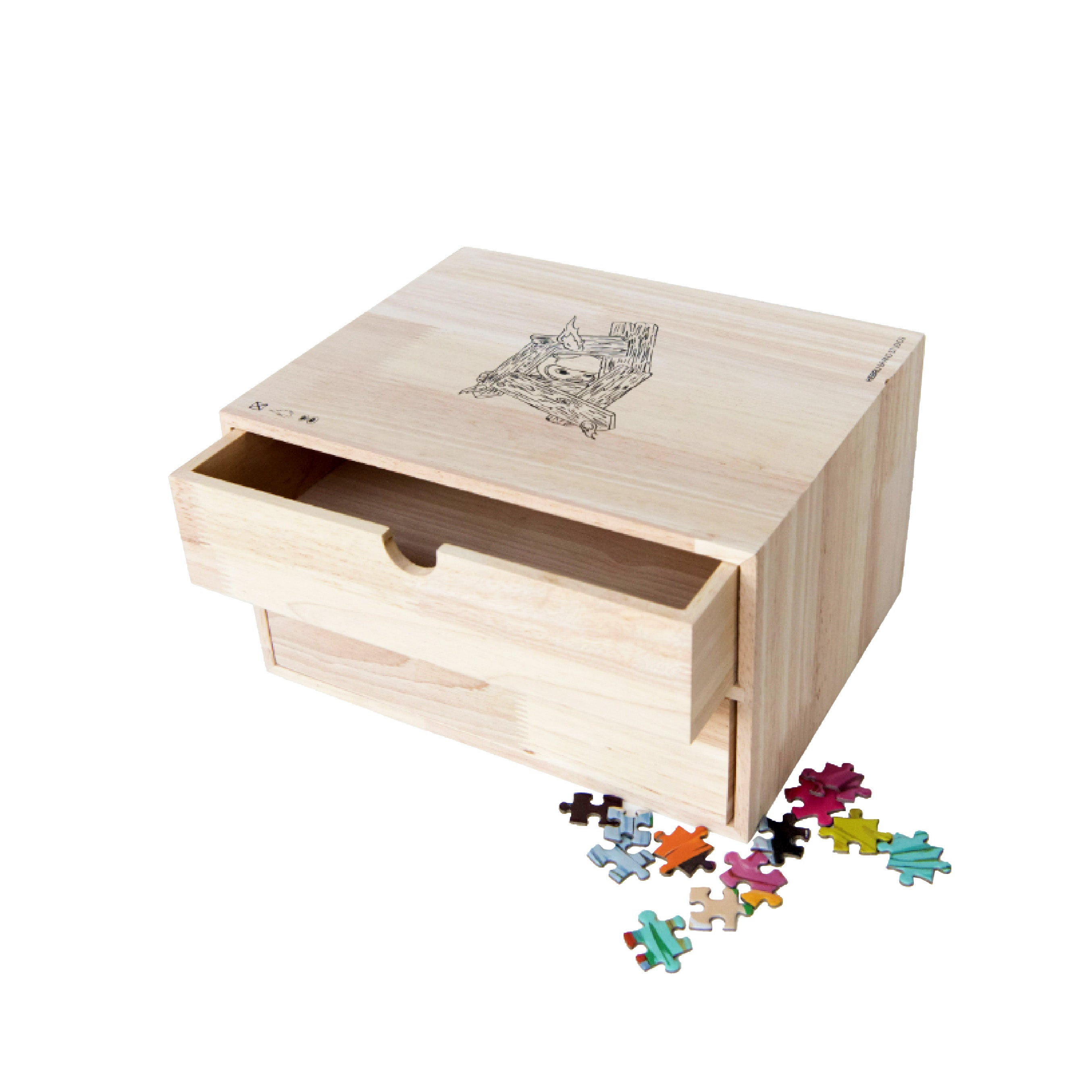 Collector's Wood Box Puzzle Set – Limited Edition Art Puzzles