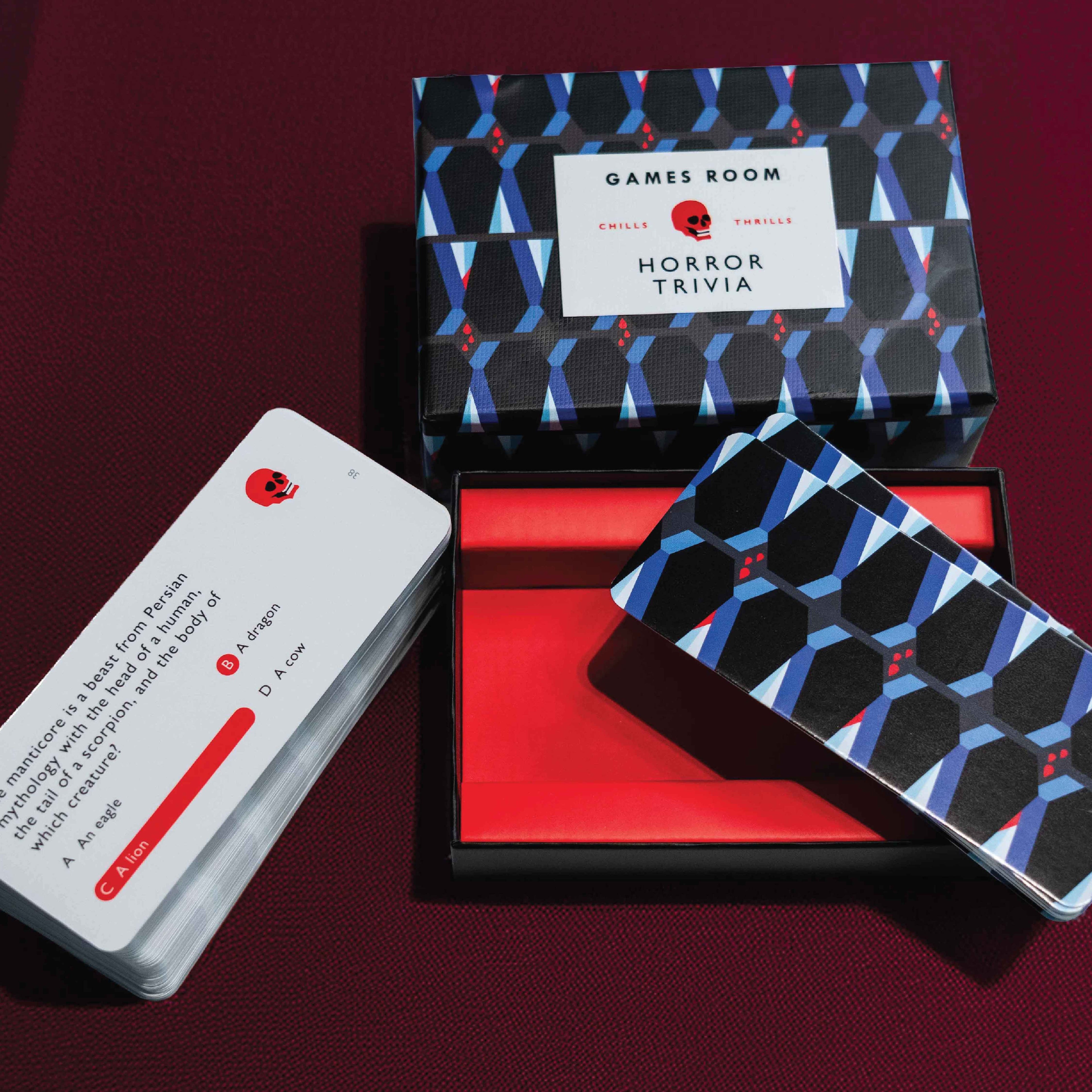 Horror Trivia Card Game | Games Room