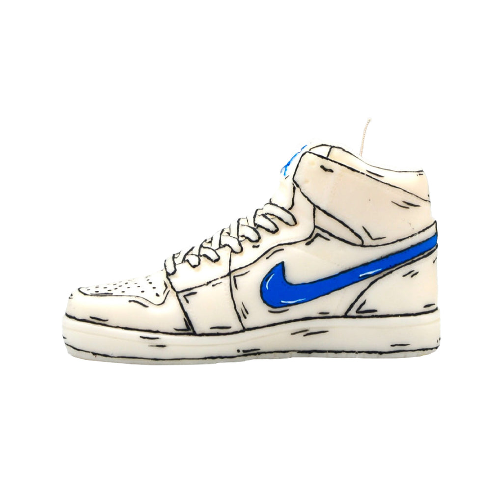 Illustrator Hi-Top  Candle - White/Blue