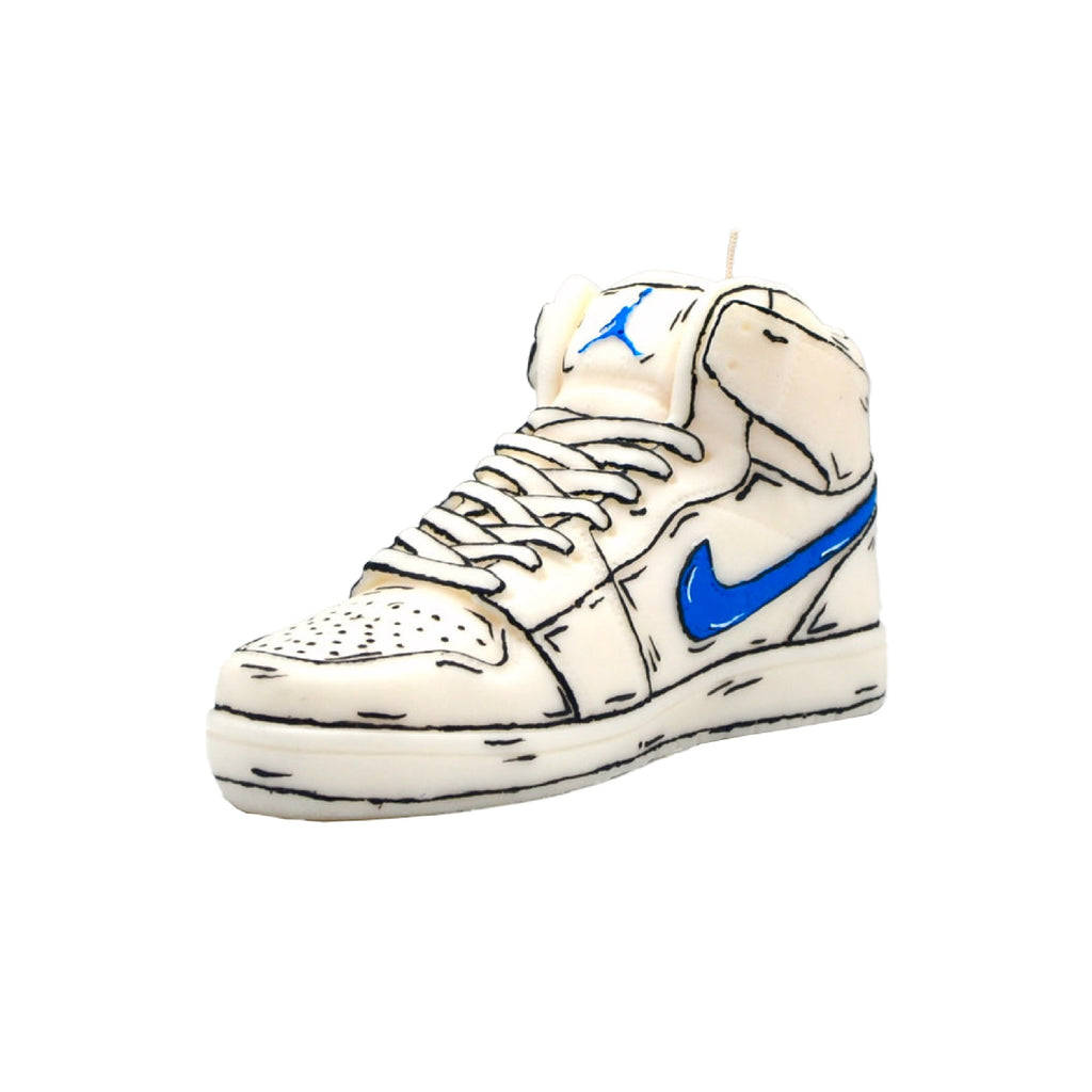 Illustrator Hi-Top  Candle - White/Blue