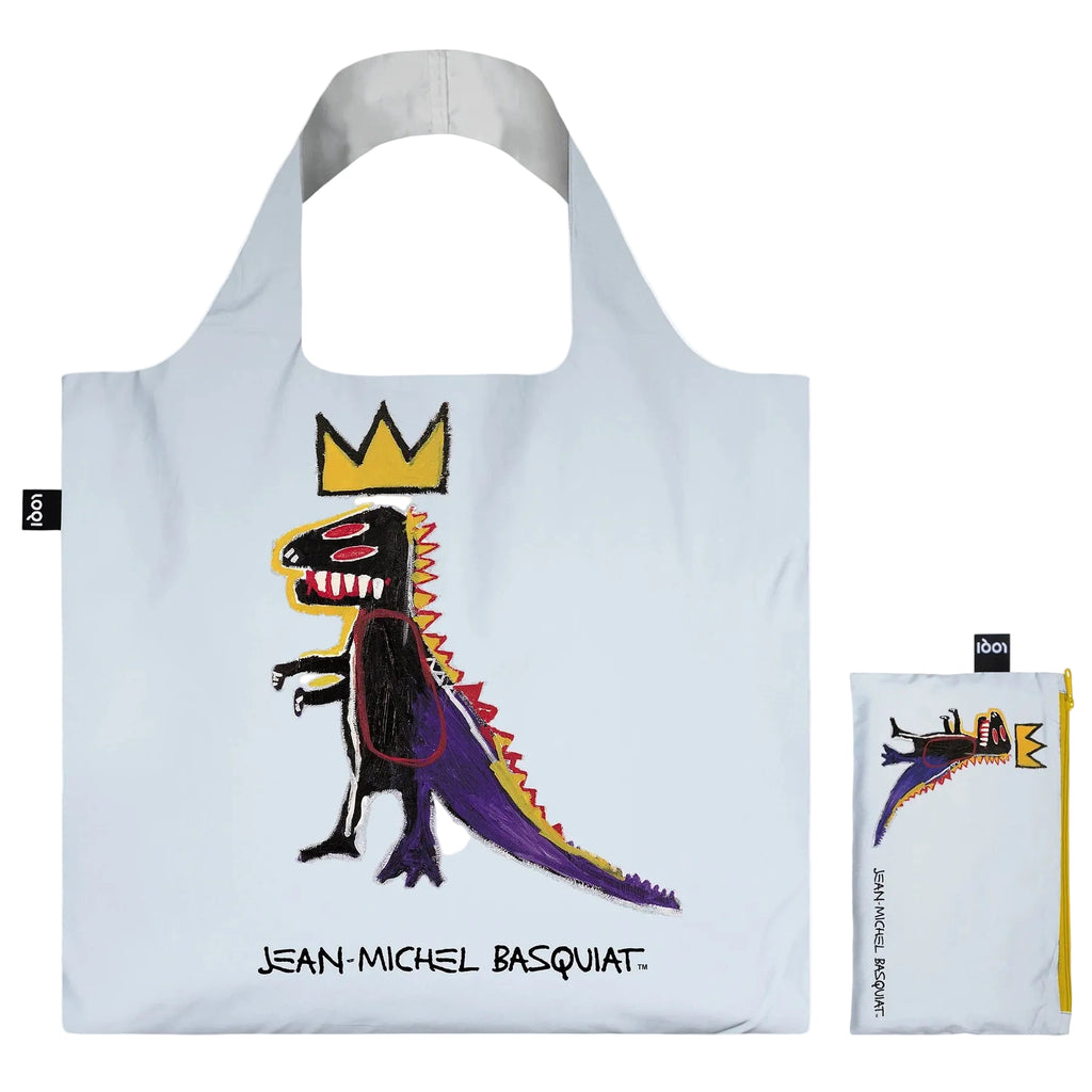 Jean Michael Basquiat Pez Dispenser Reflective Tote Bag