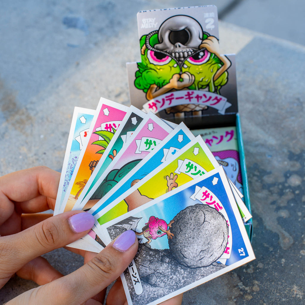 Japanese Series 2 Mini Melty Misfits by Buff Monster