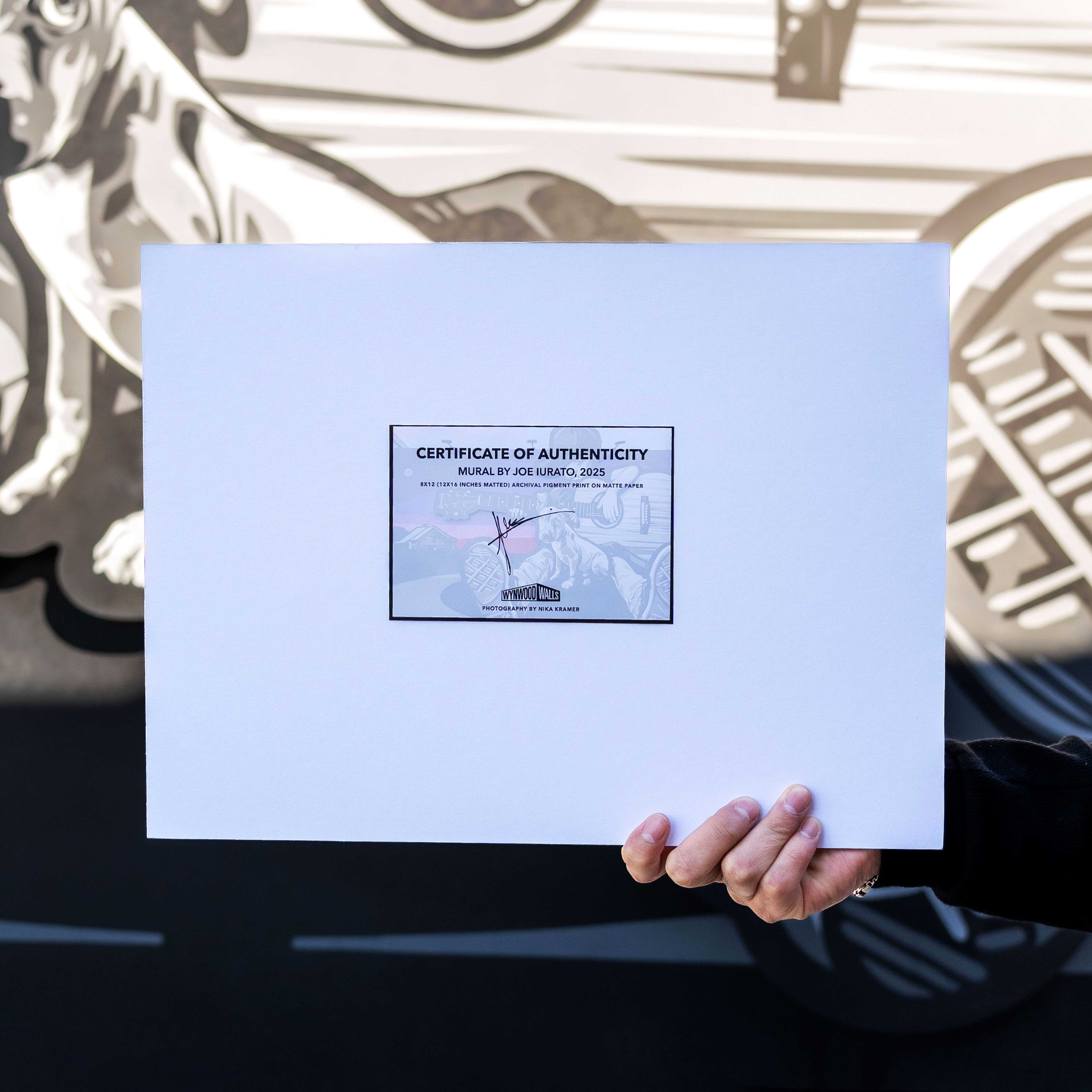Joe Iurato Matted Print 2025