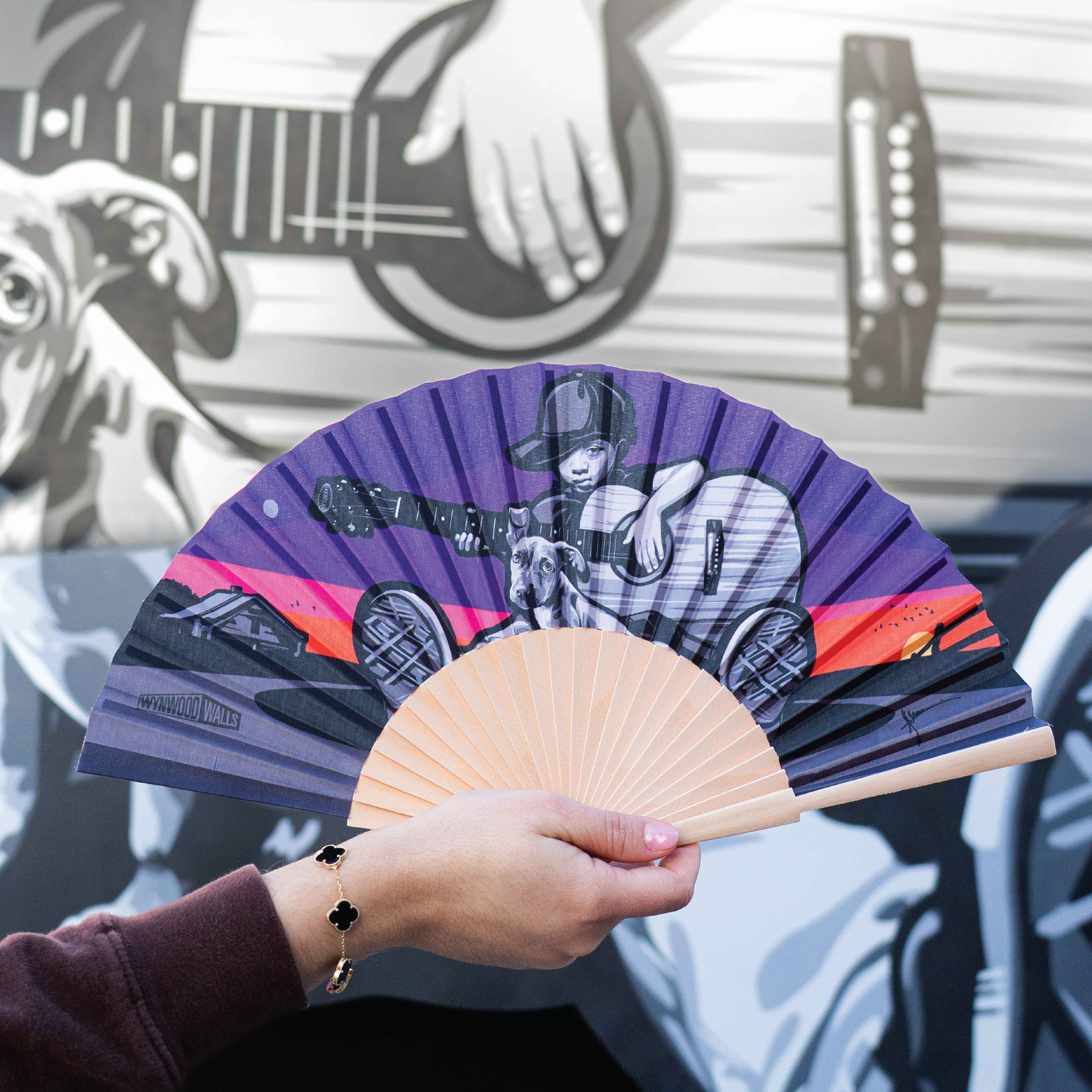 Joe lurato DESIDERATA Wooden Hand Fan Secondary image