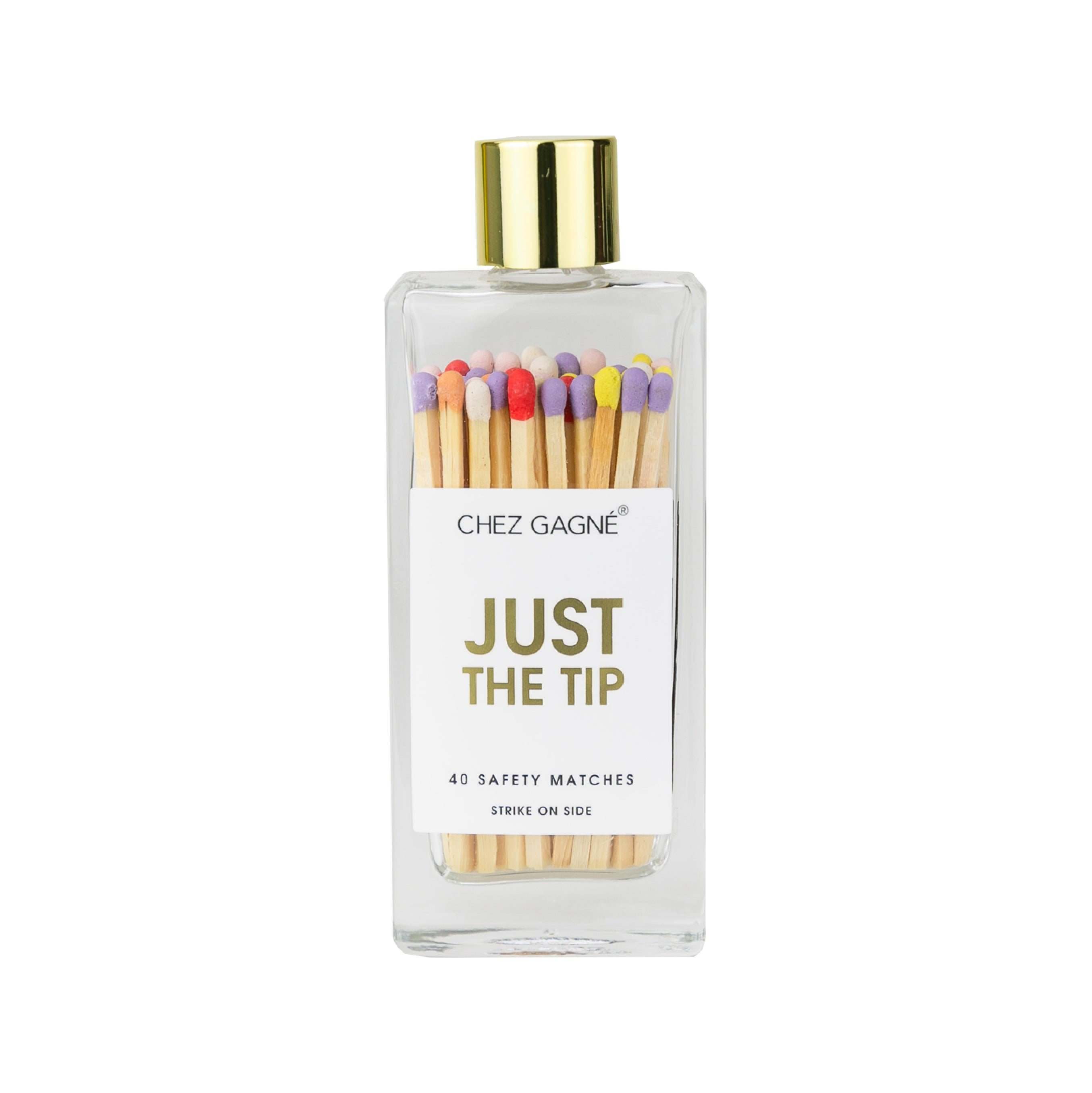 Just The Tip - Glass Bottle Matches Main image