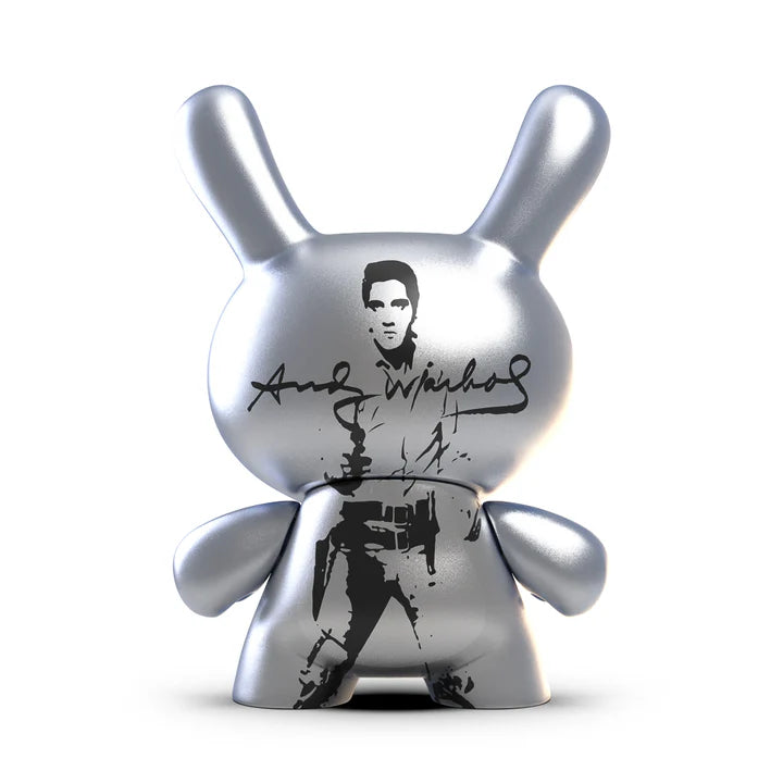 Andy Warhol 8â€ Masterpiece Flaming Star Elvis Dunny Art Figure - Limited Edition