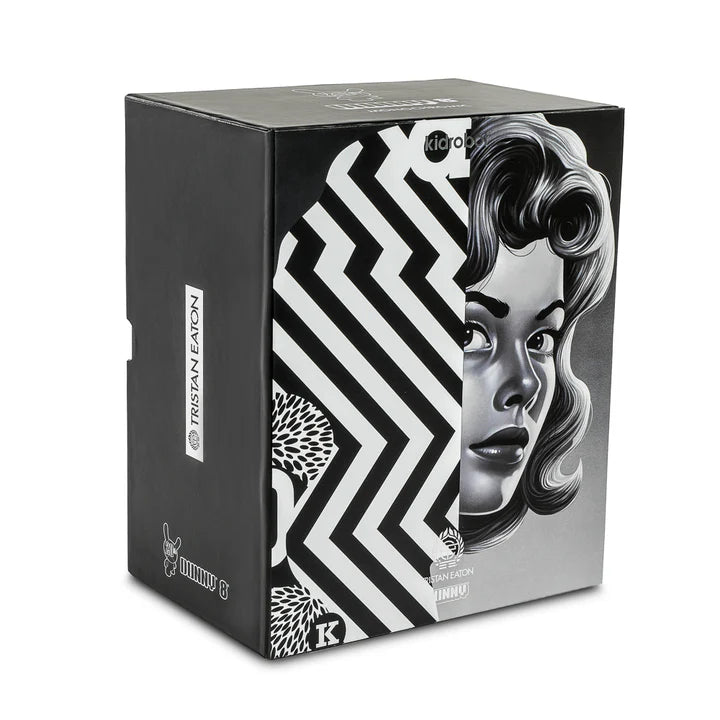 20th Anniversary Monochromic Dunny 8" Art Figure by Tristan Eaton