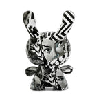 20th Anniversary Monochromic Dunny 8" Art Figure by Tristan Eaton