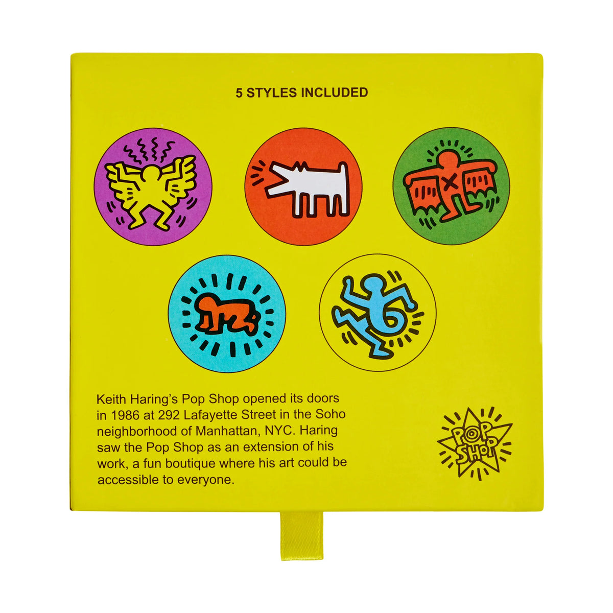 Keith Haring Icon Coasters Set of 5
