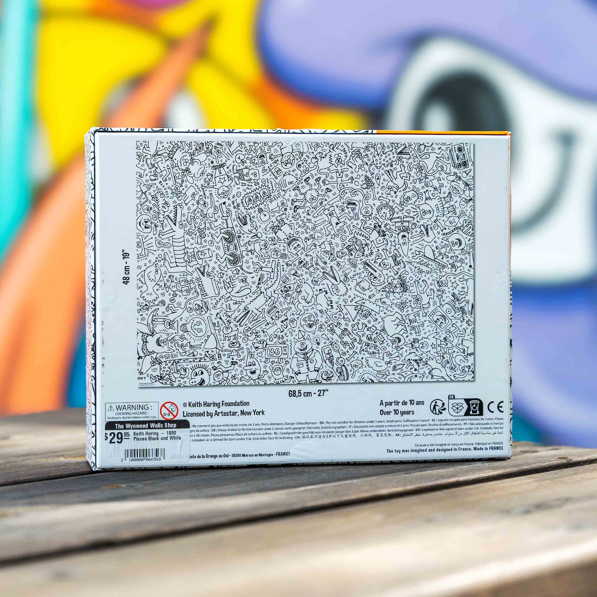 Keith Haring - 1000 Pieces Black and White