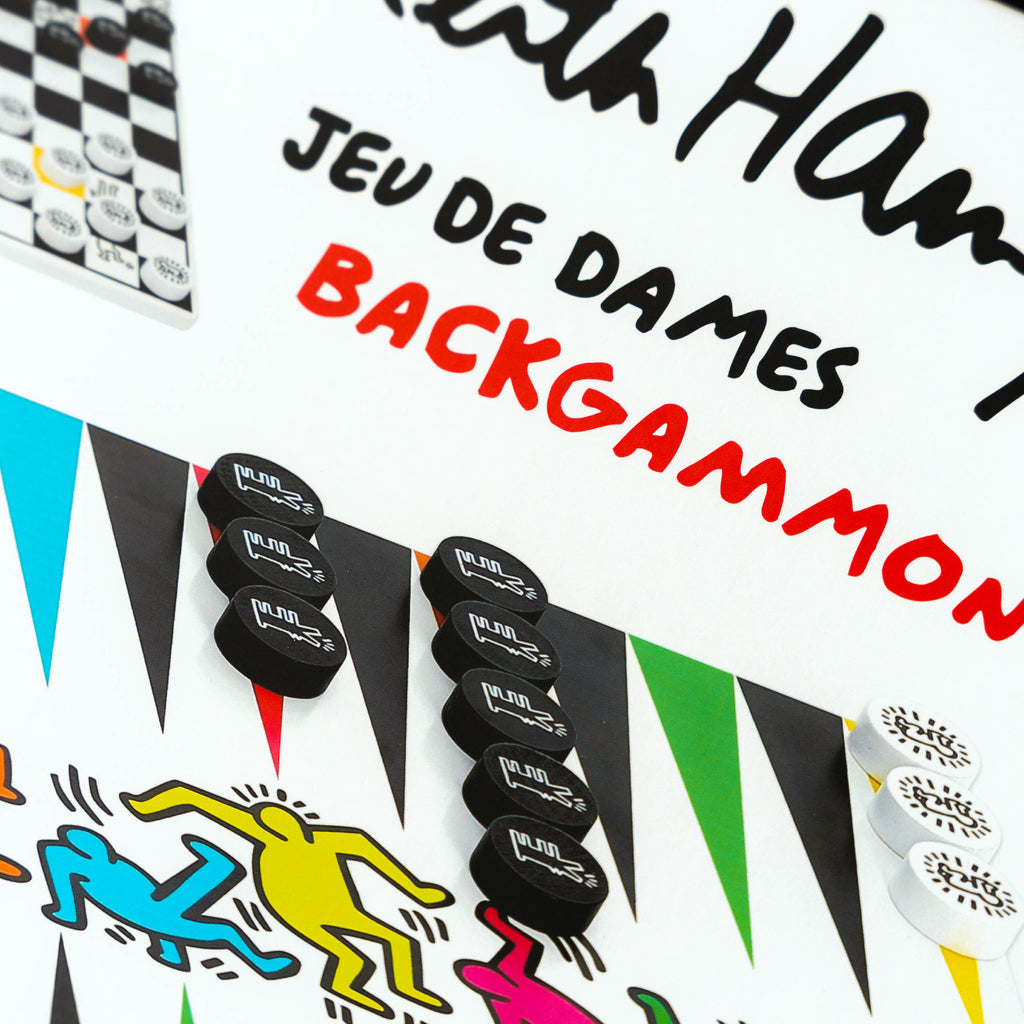 Keith Haring - Le Jacquet / Checkers Set- Last Chance