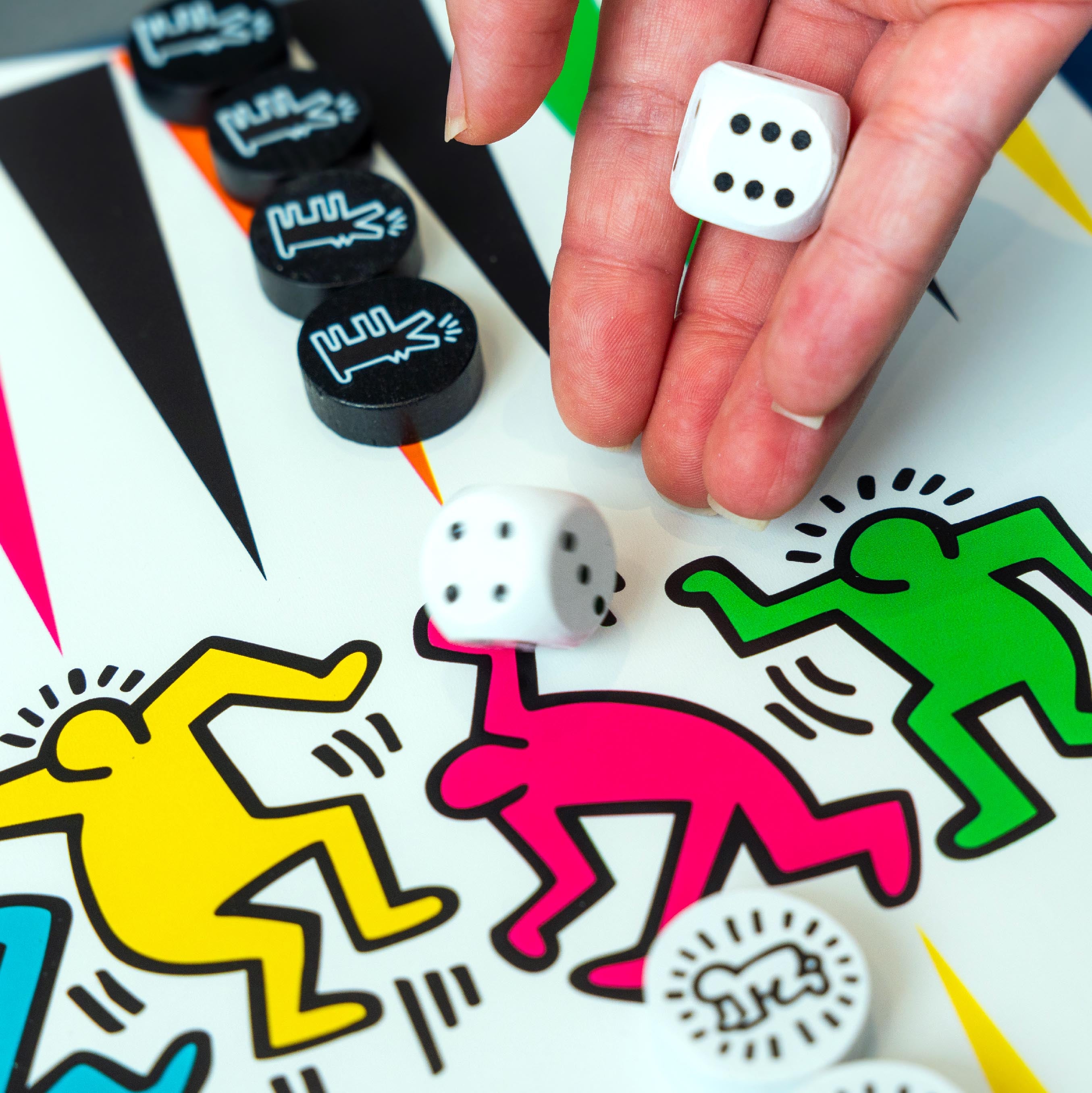 Keith Haring - Le Jacquet / Checkers Set- Last Chance