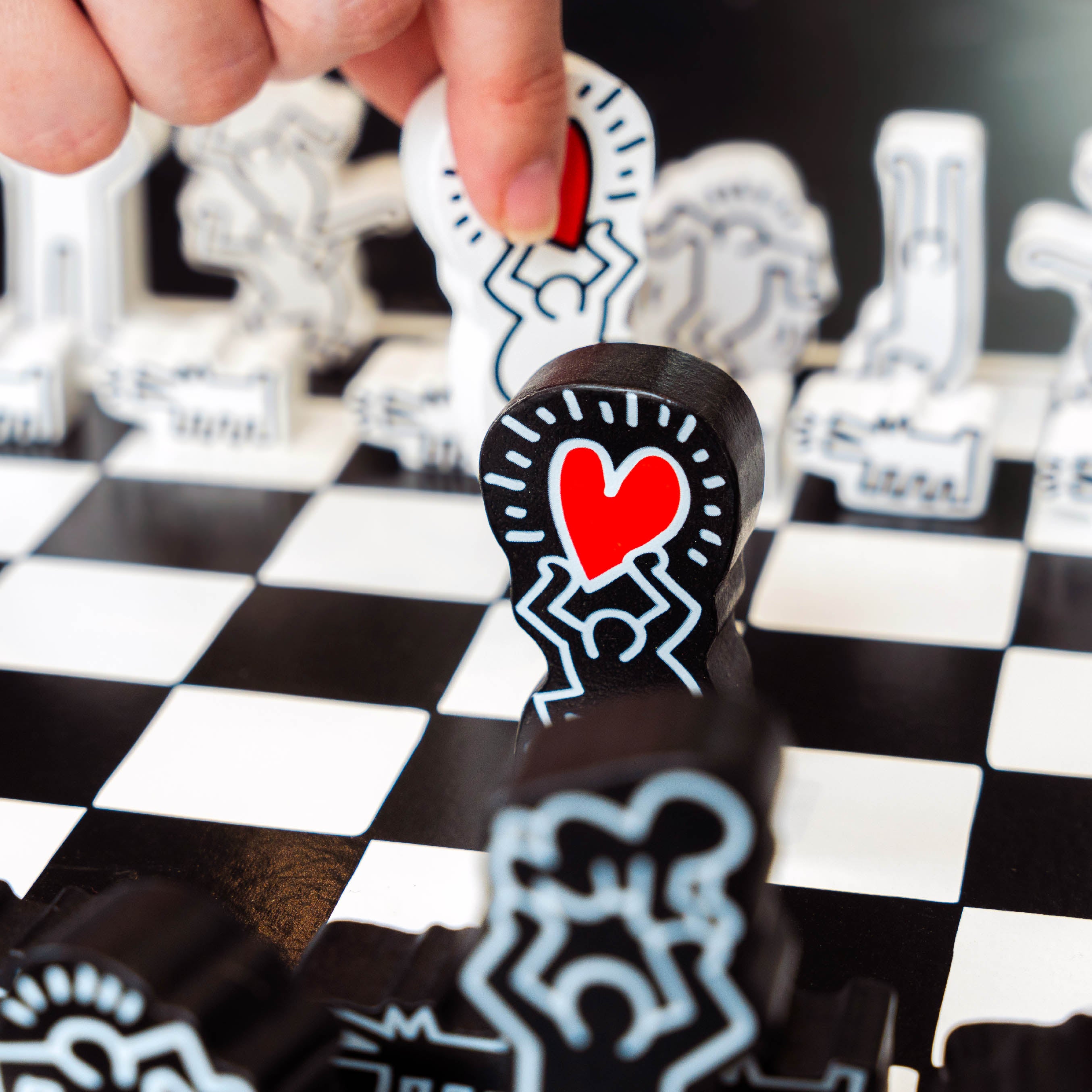 Keith Haring  - Chess Game - Last Chance