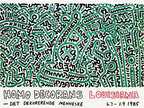 Keith Haring Homo Decorans Louisiana 1985 60cm x 80cm Poster