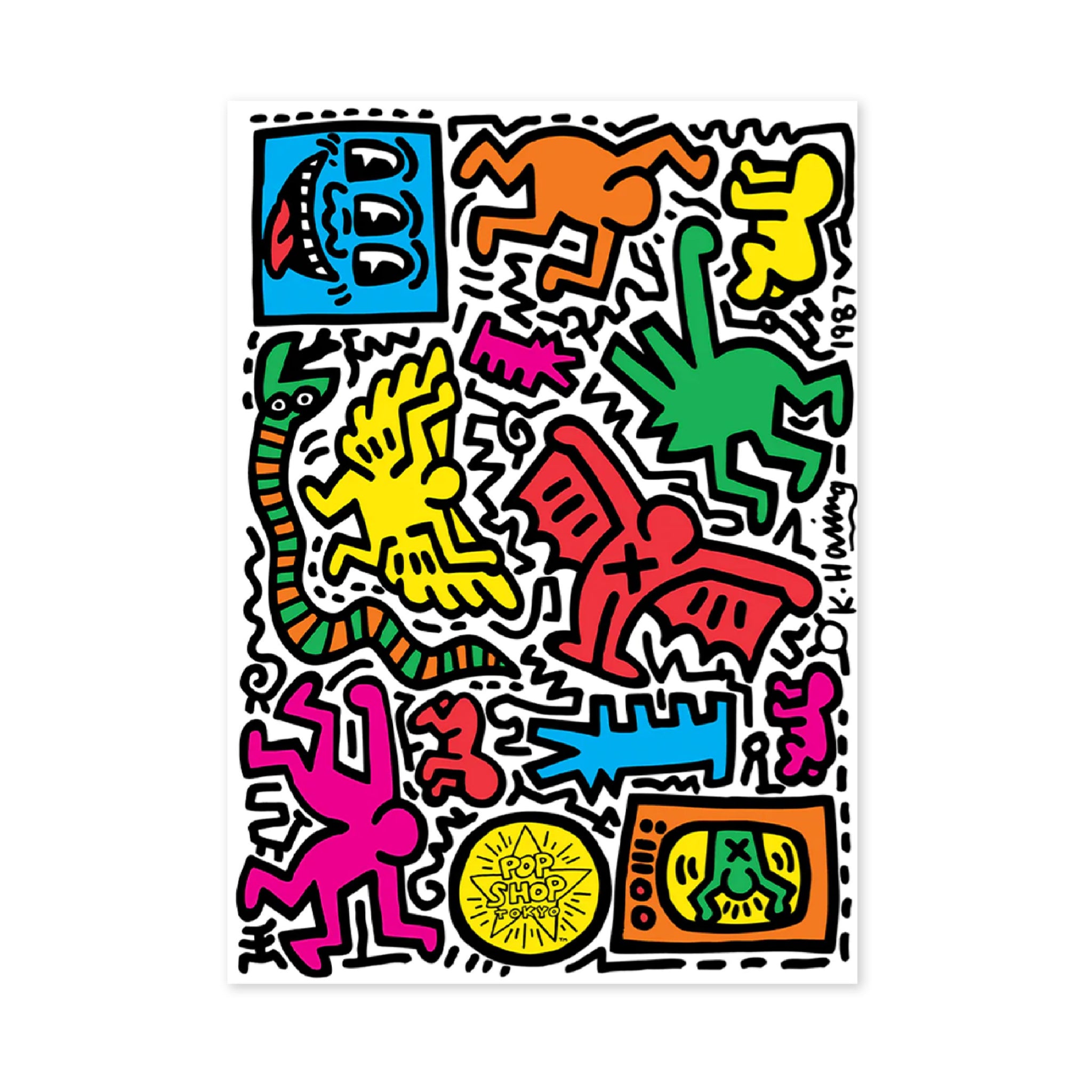 Keith Haring Pop Shop Tokyo