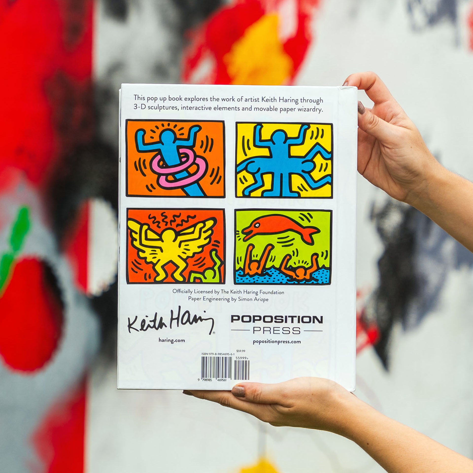 Keith Haring Pop Up Book