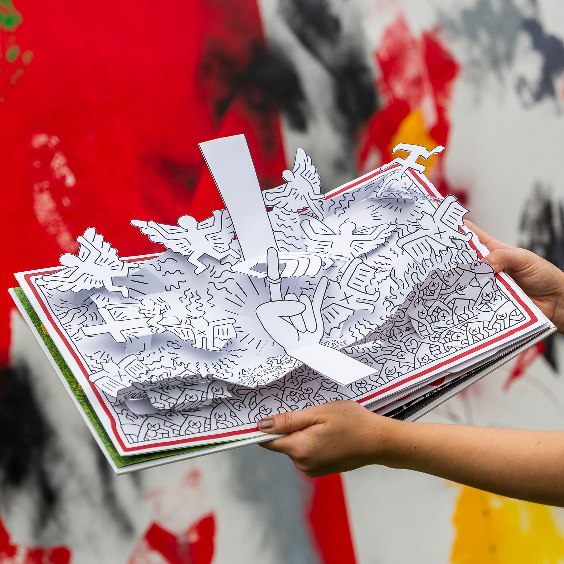 Keith Haring Pop Up Book