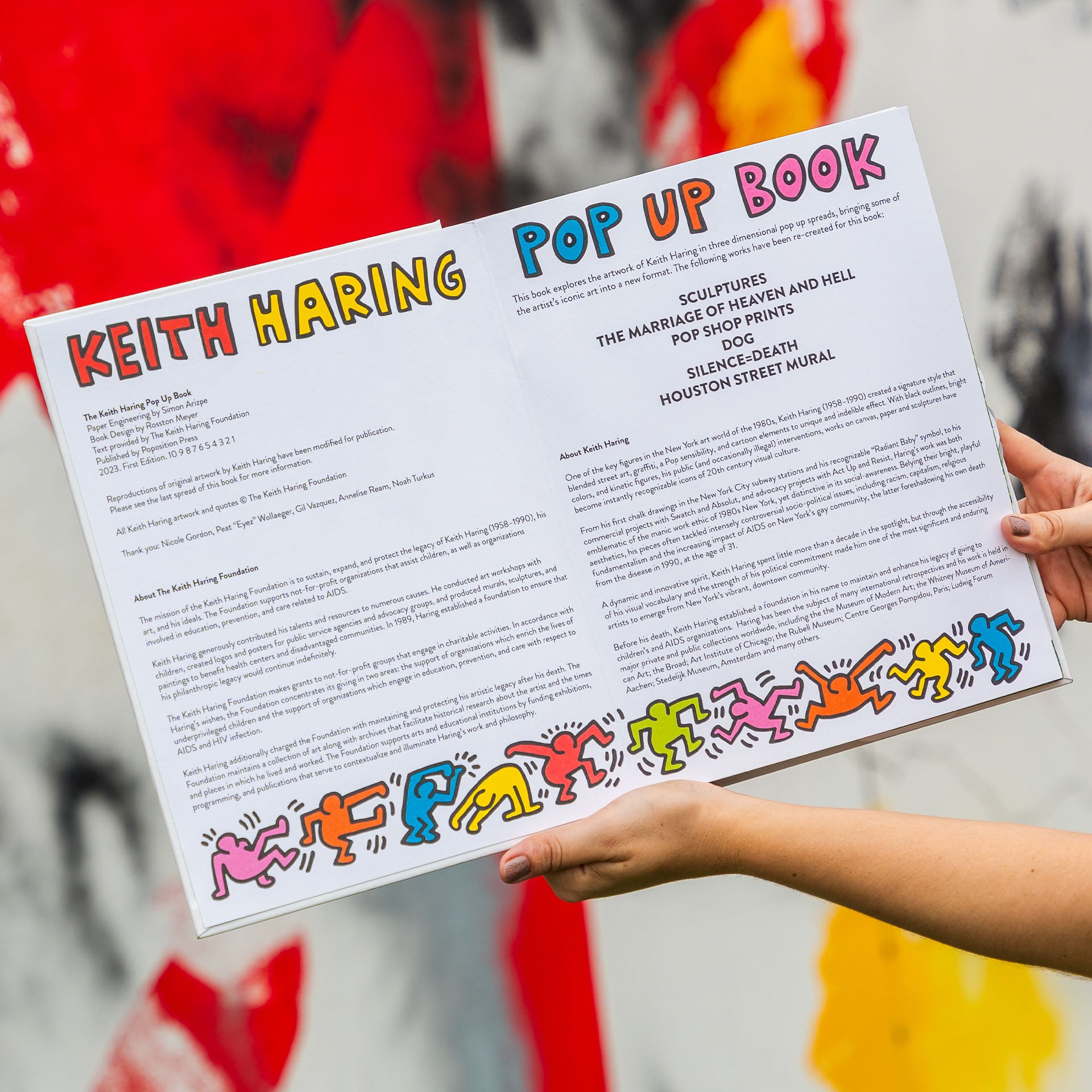 Keith Haring Pop Up Book